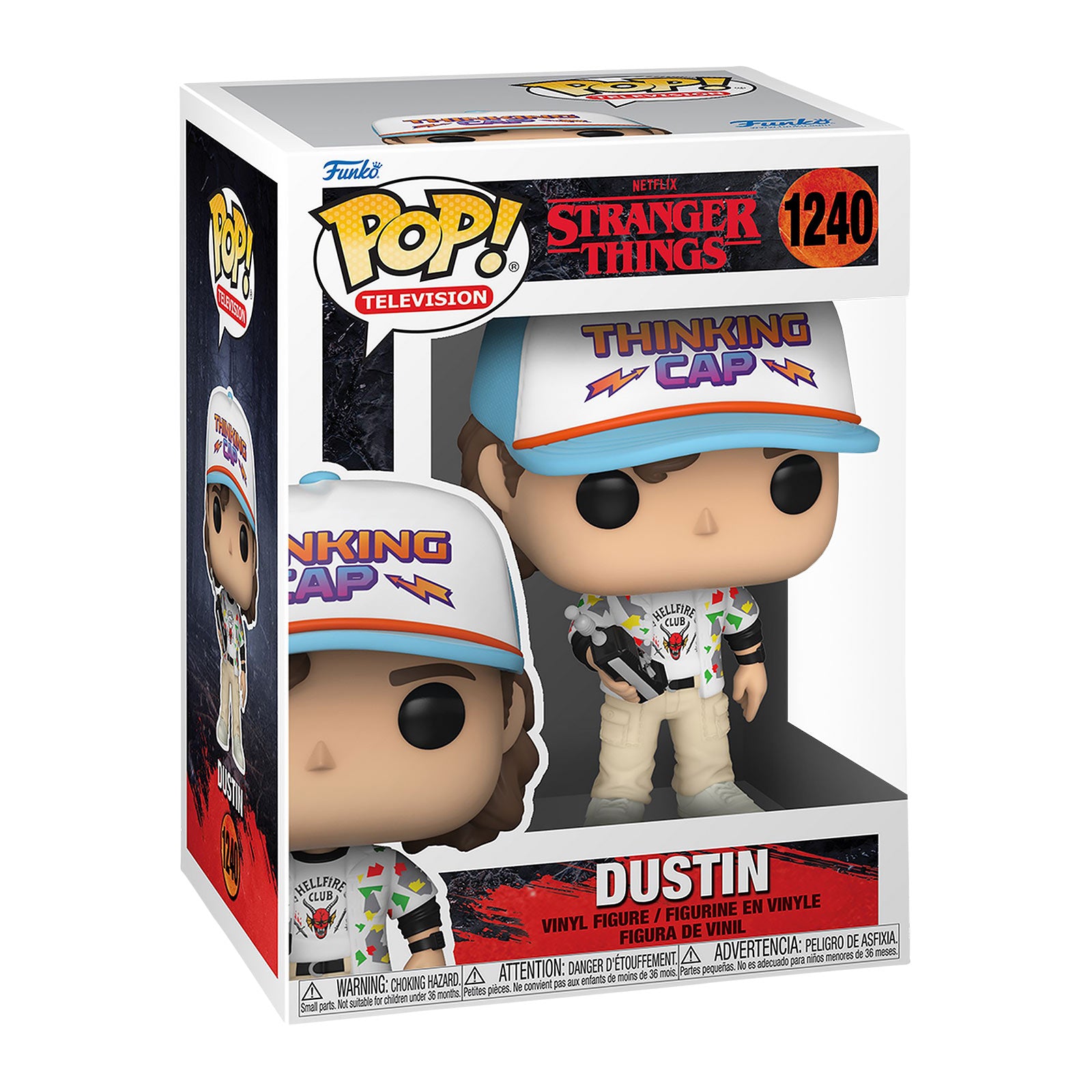 Product image Dustin Henderson Season 4 Funko Pop Figure - Stranger Things