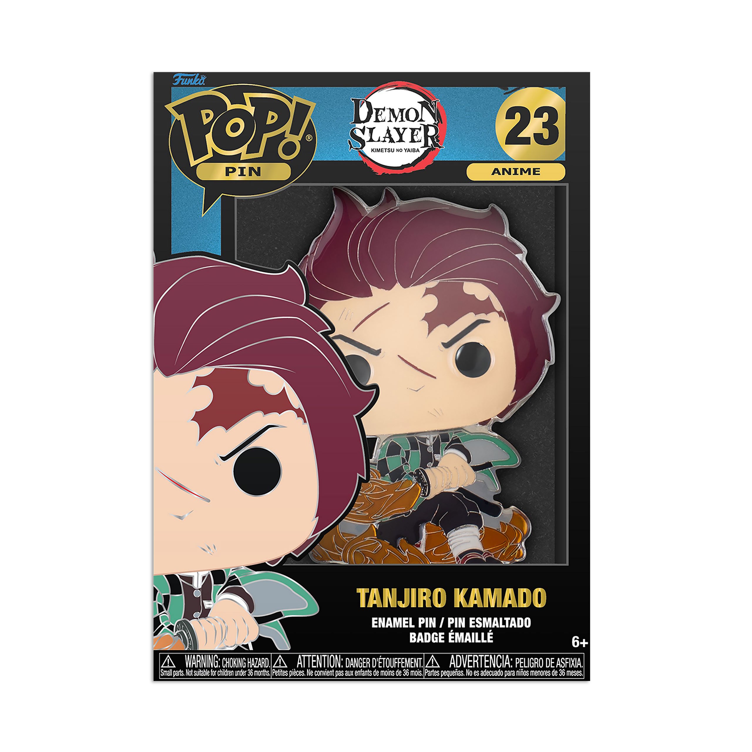 Zdjęcie produktu Demon Slayer - Tanjiro Kamado Funko Pop Pin 10 cm