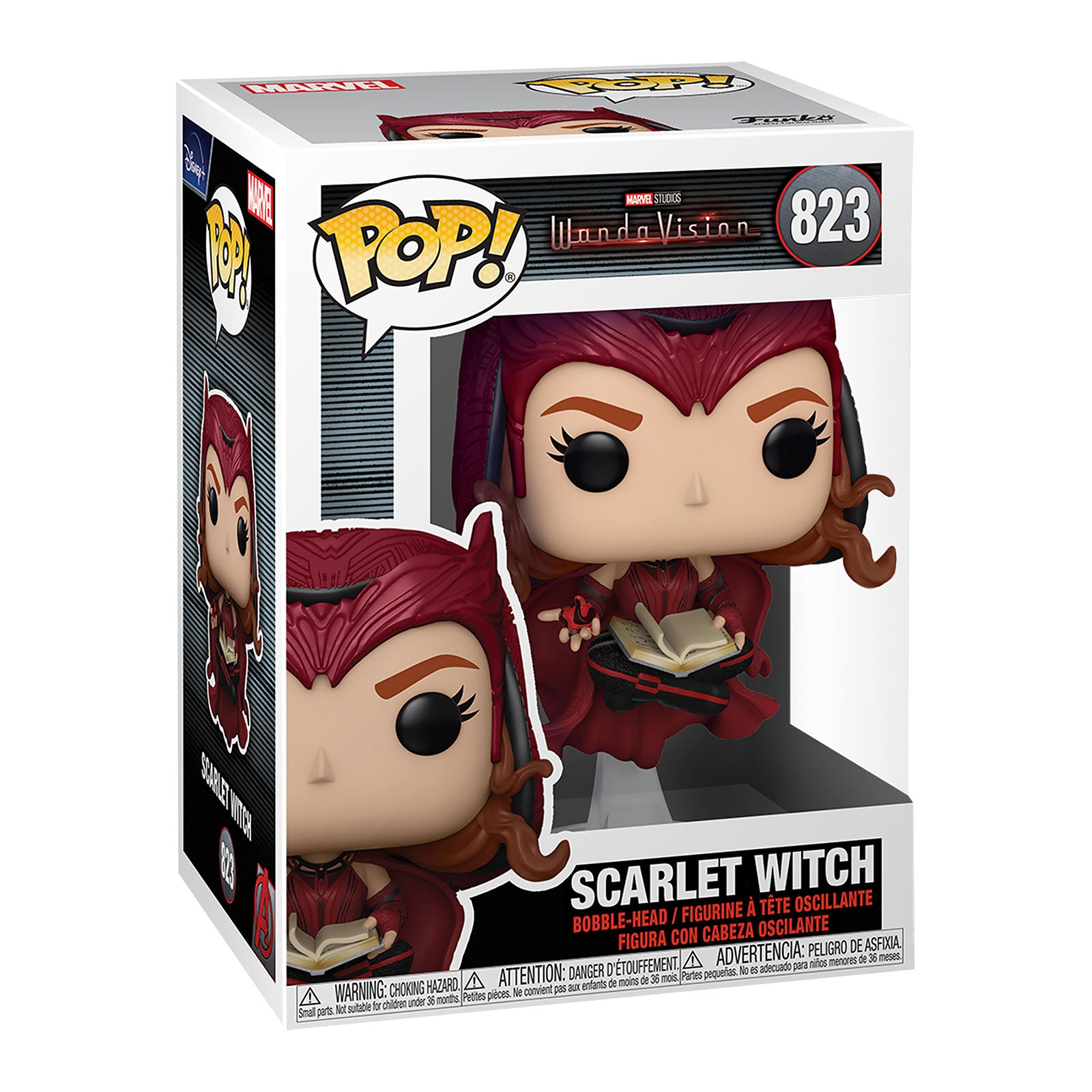 Zdjęcie produktu WandaVision - Scarlet Witch Funko Pop figurka z kiwającą głową
