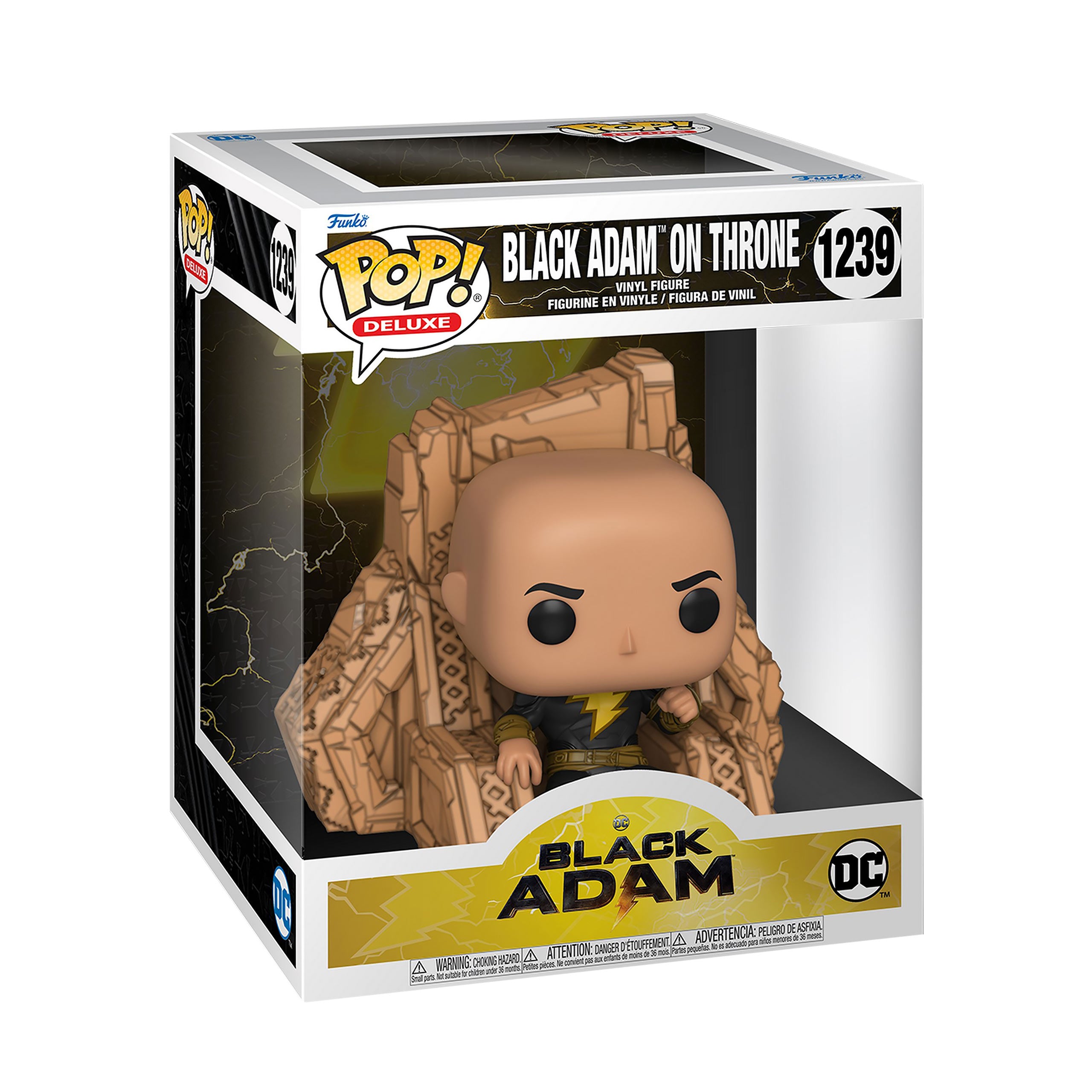 Product image Black Adam on Throne Funko Pop Figure