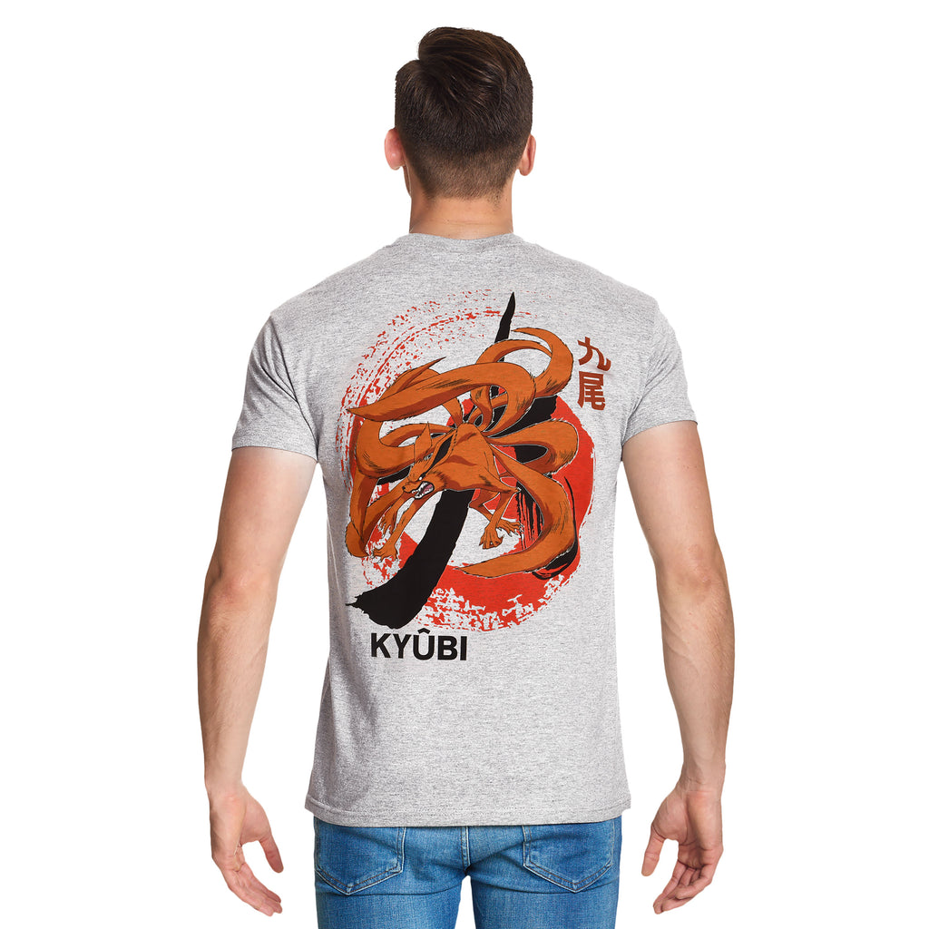 Zdjęcie produktu Naruto - Kyūbi T-shirt szary