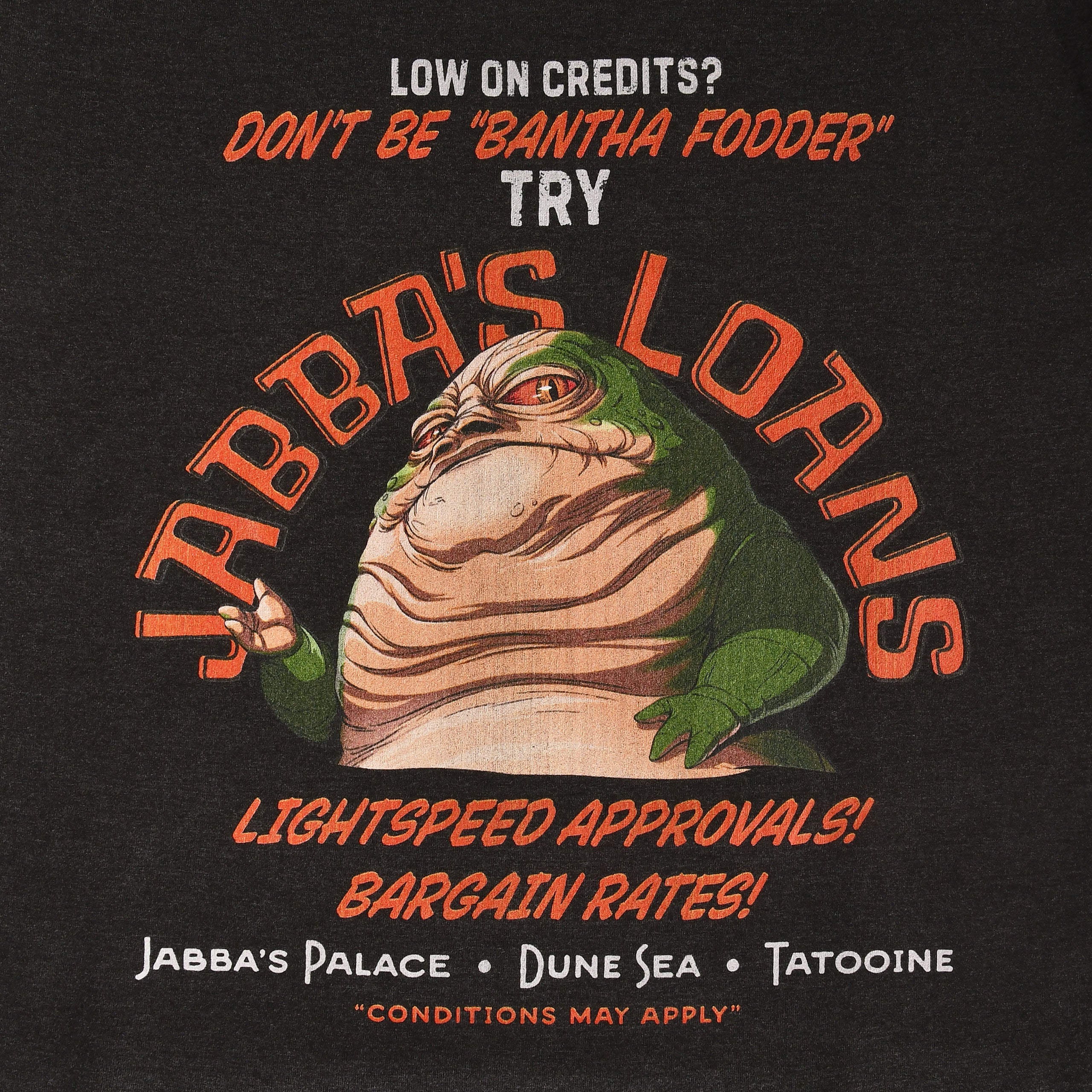Product image Star Wars - Jabba's Loans T-Shirt grey