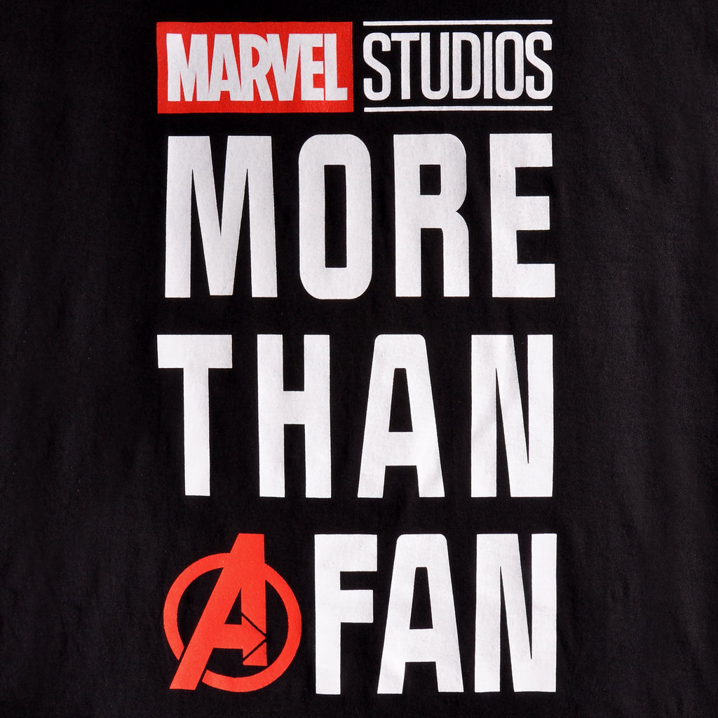 Zdjęcie produktu Marvel - More Than A Fan T-Shirt czarne