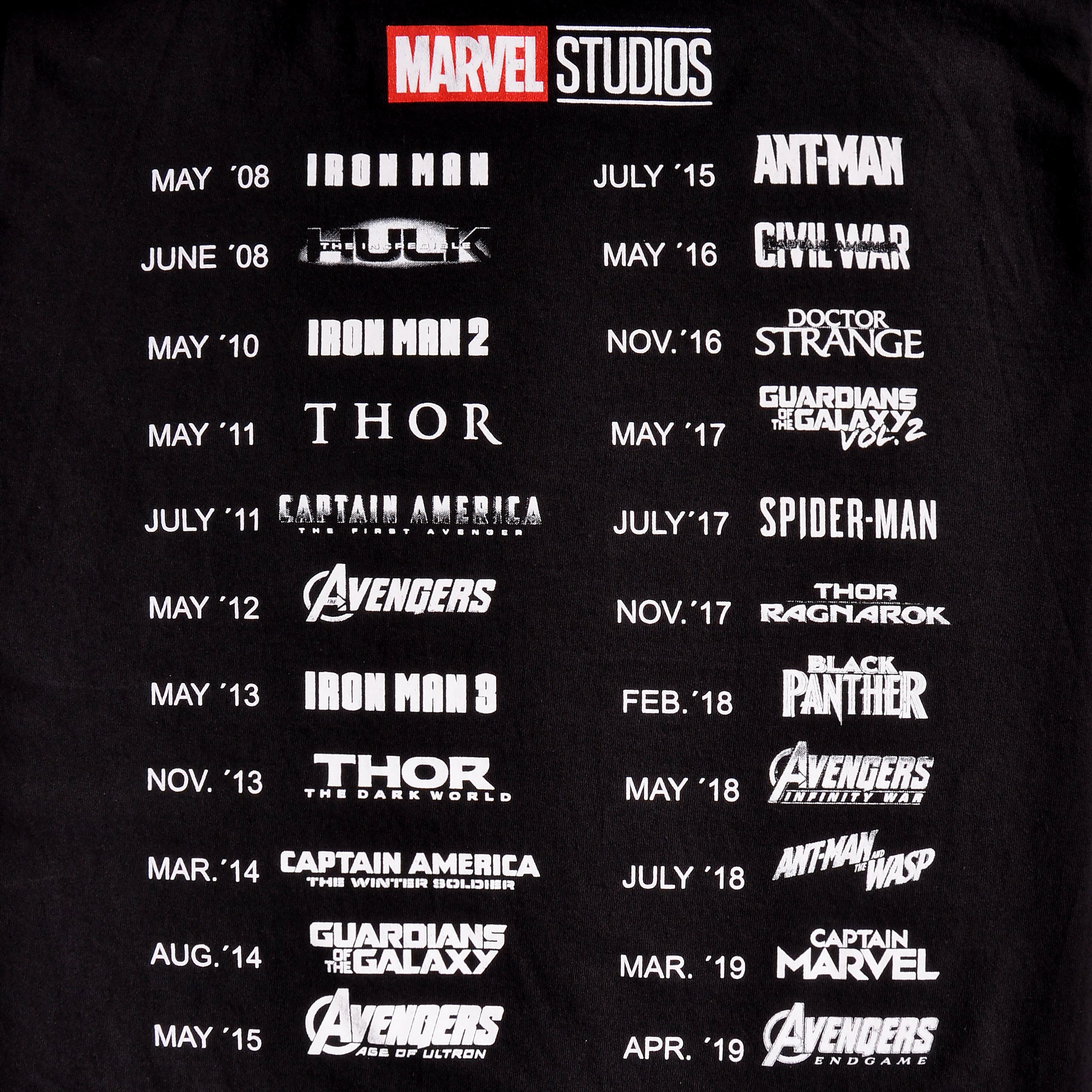 Zdjęcie produktu Marvel - More Than A Fan T-Shirt czarne