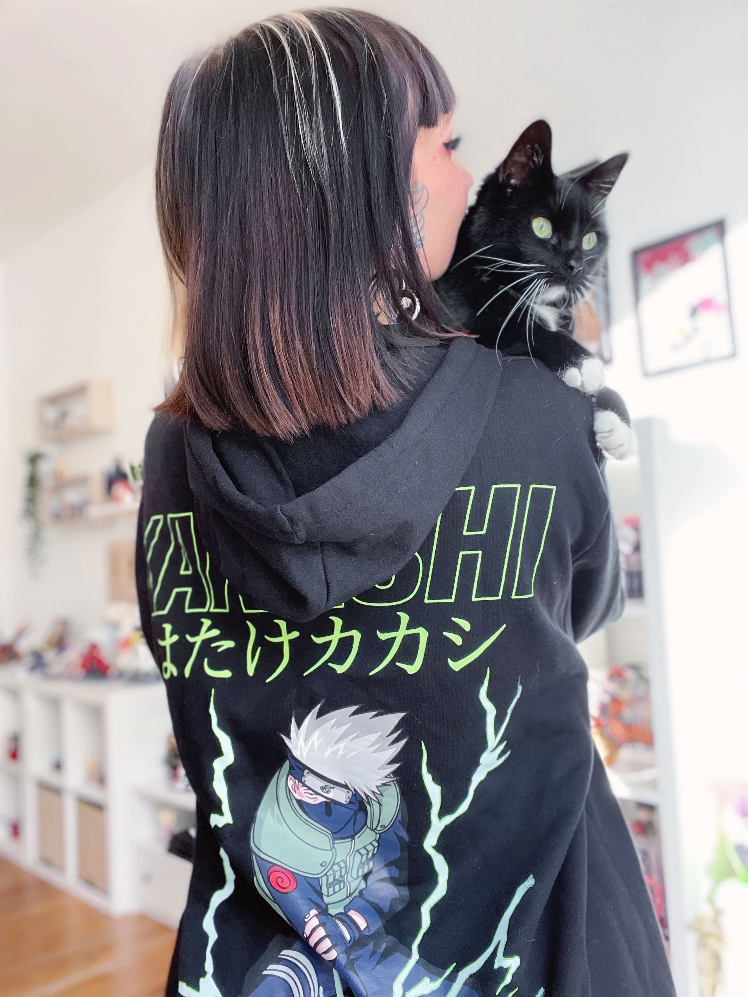 Zdjęcie produktu Naruto - Kakashi Raikiri Hoodie czarny