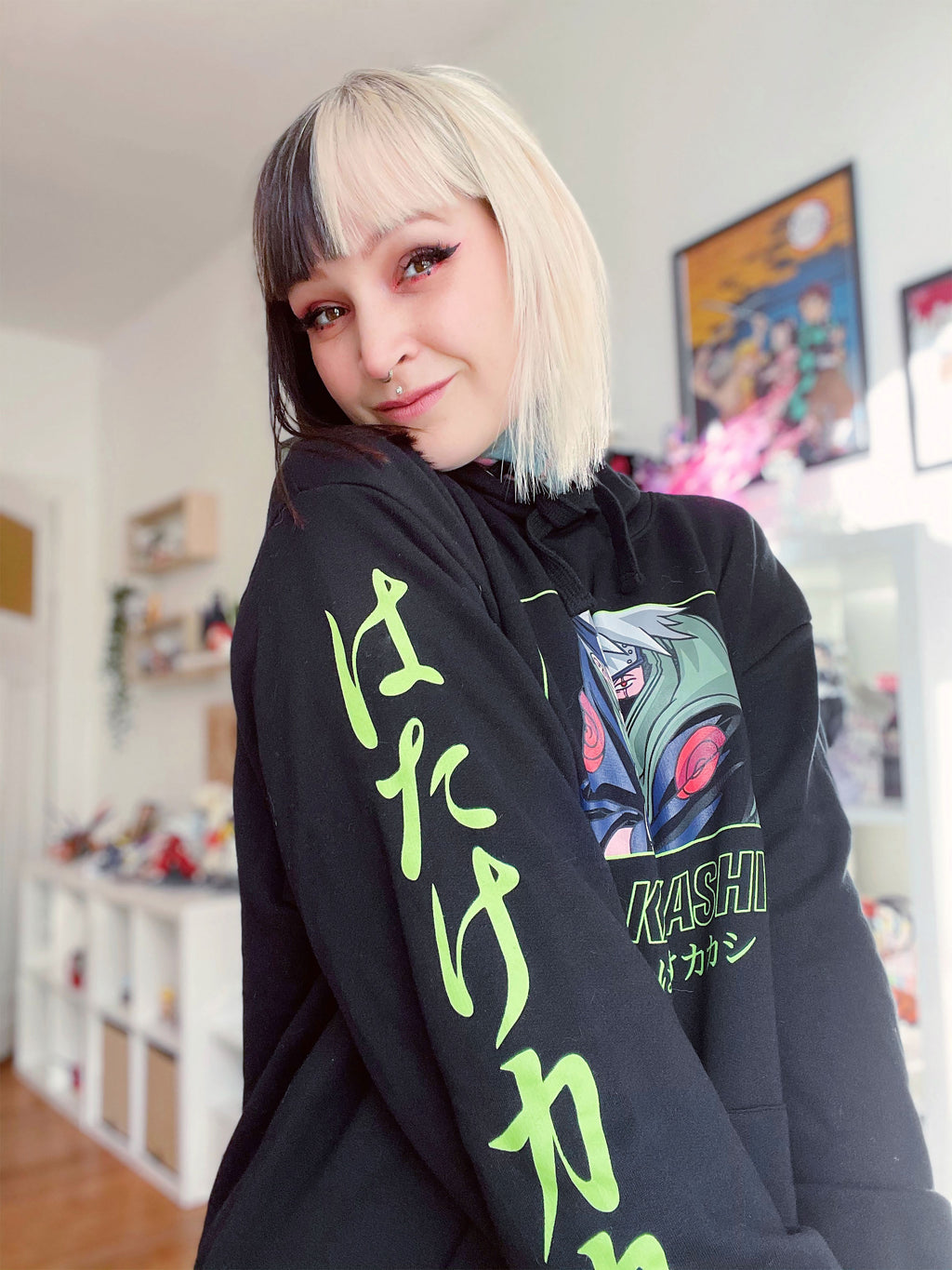 Zdjęcie produktu Naruto - Kakashi Raikiri Hoodie czarny