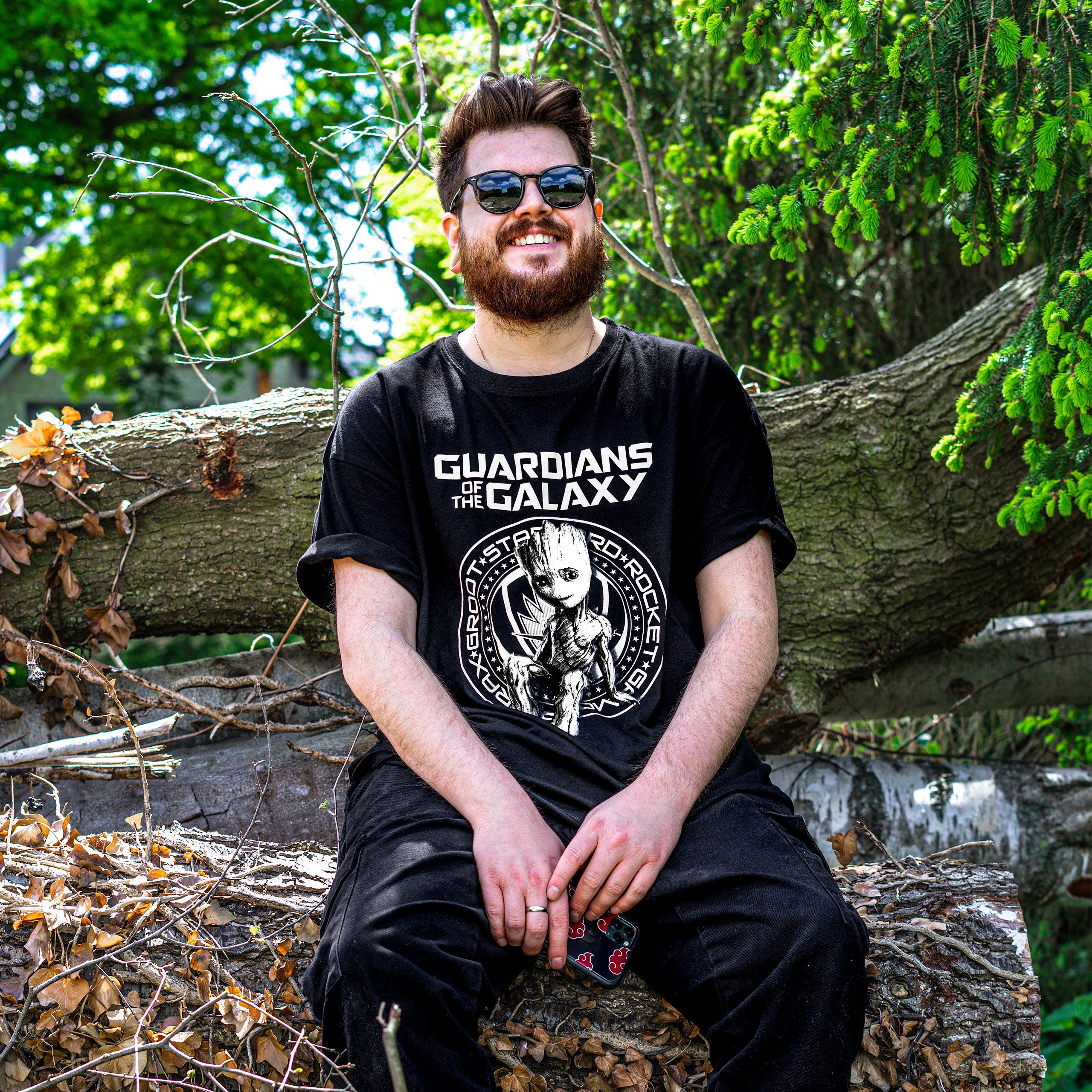 Zdjęcie produktu Guardians of the Galaxy - Groot T-shirt czarny