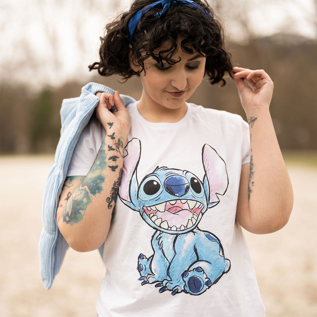 Product image Lilo & Stitch - Stitch white T-Shirt