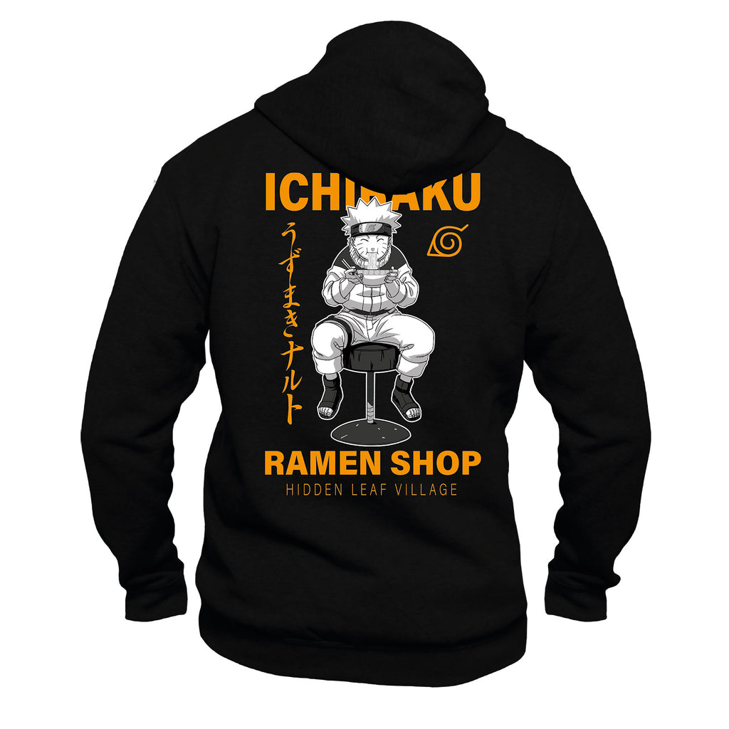 Zdjęcie produktu Naruto - Bluza z kapturem Ichiraku Ramen Shop czarna