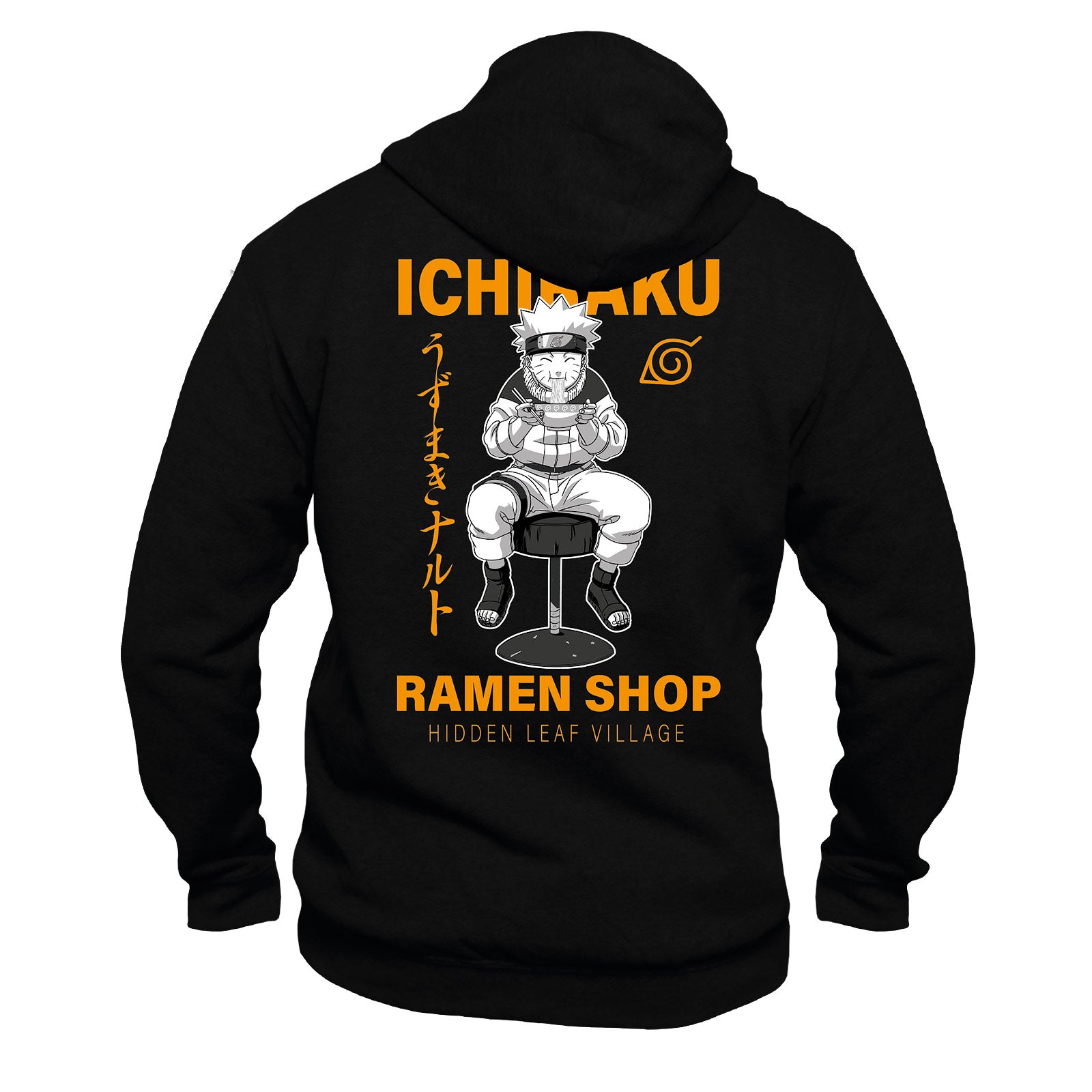 Zdjęcie produktu Naruto - Bluza z kapturem Ichiraku Ramen Shop czarna