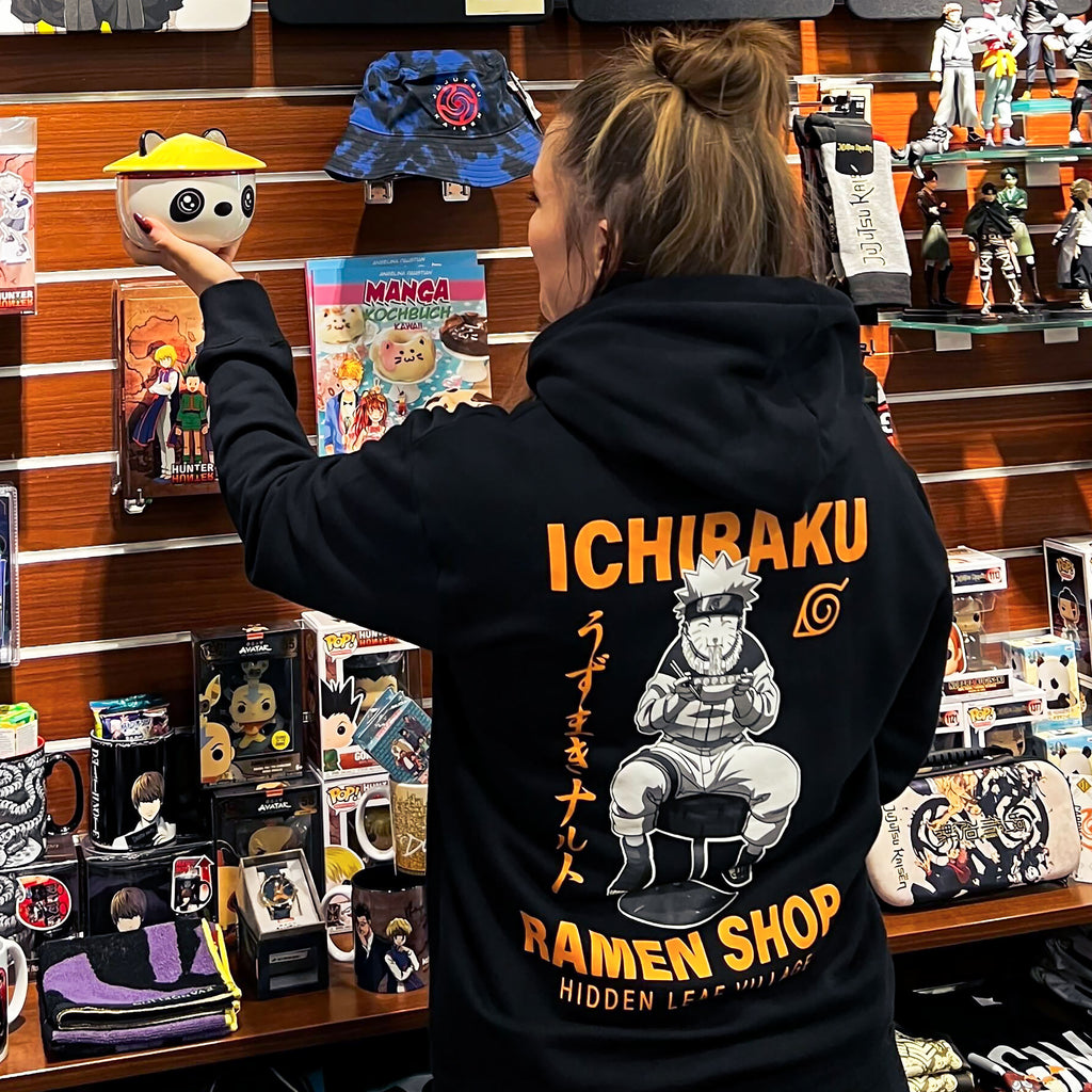 Zdjęcie produktu Naruto - Bluza z kapturem Ichiraku Ramen Shop czarna