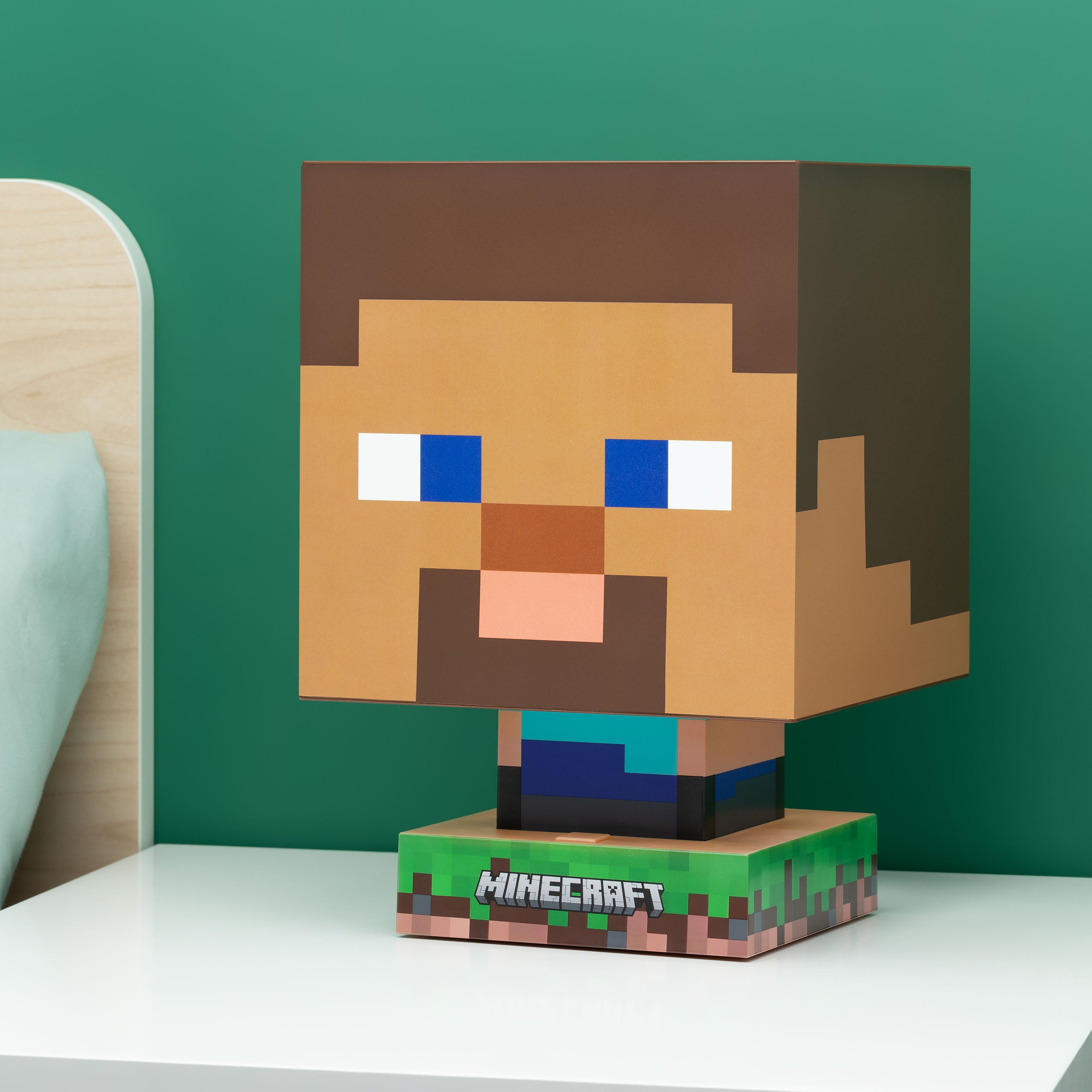 Zdjęcie produktu Minecraft - Steve Icons 3D Lampa stołowa