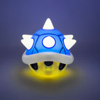 Zdjęcie produktu Super Mario - Lampa stołowa w kształcie niebieskiej skorupy z dźwiękiem