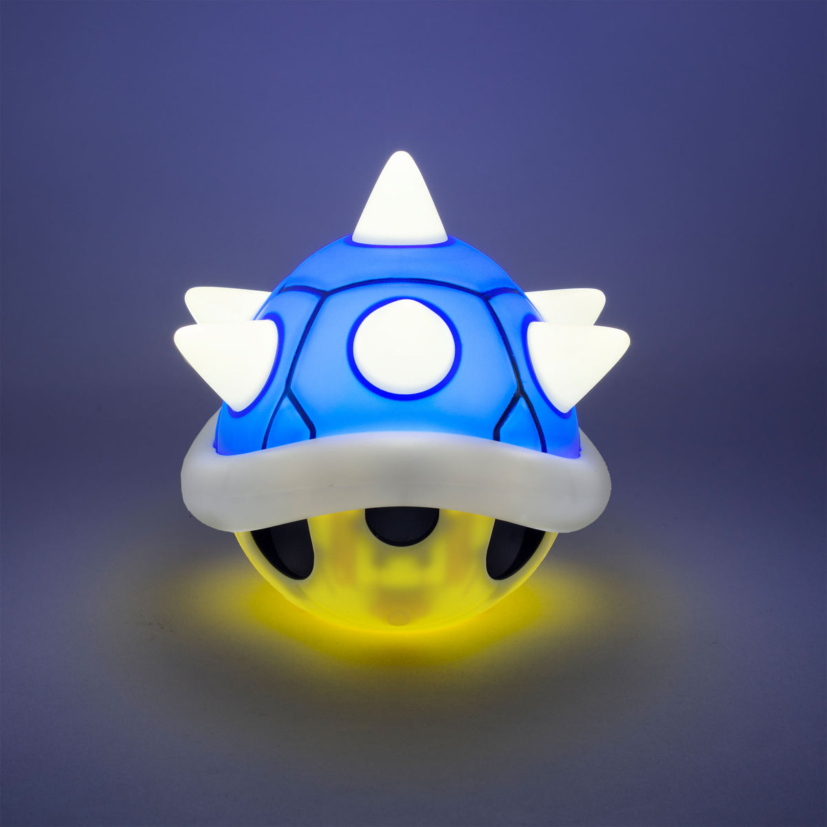 Zdjęcie produktu Super Mario - Lampa stołowa w kształcie niebieskiej skorupy z dźwiękiem
