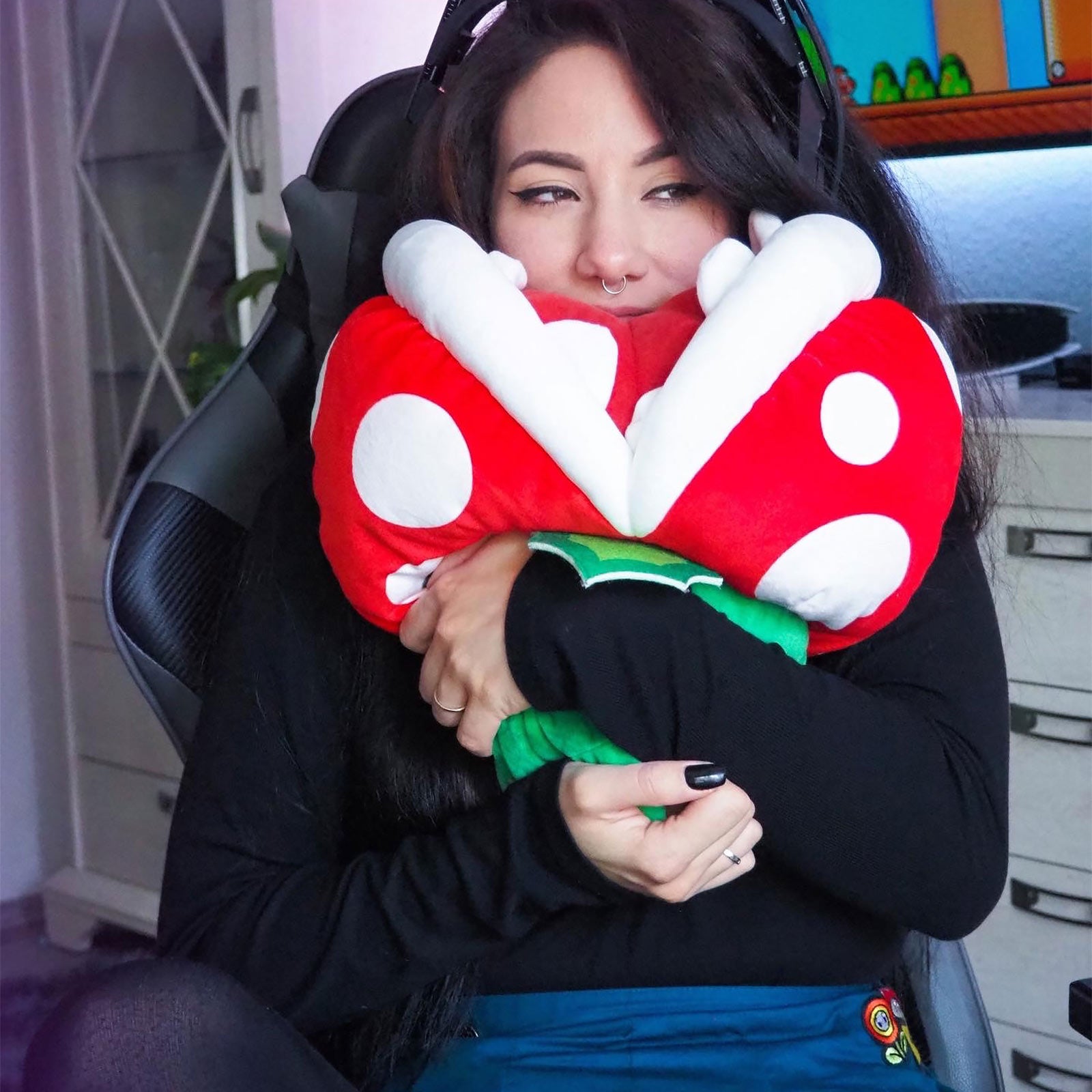 Zdjęcie produktu Super Mario - Pluszowa figurka Pirania-Roślina