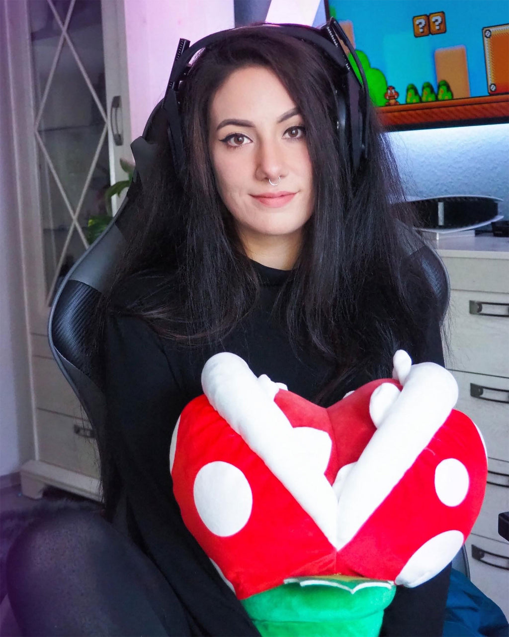 Zdjęcie produktu Super Mario - Pluszowa figurka Pirania-Roślina