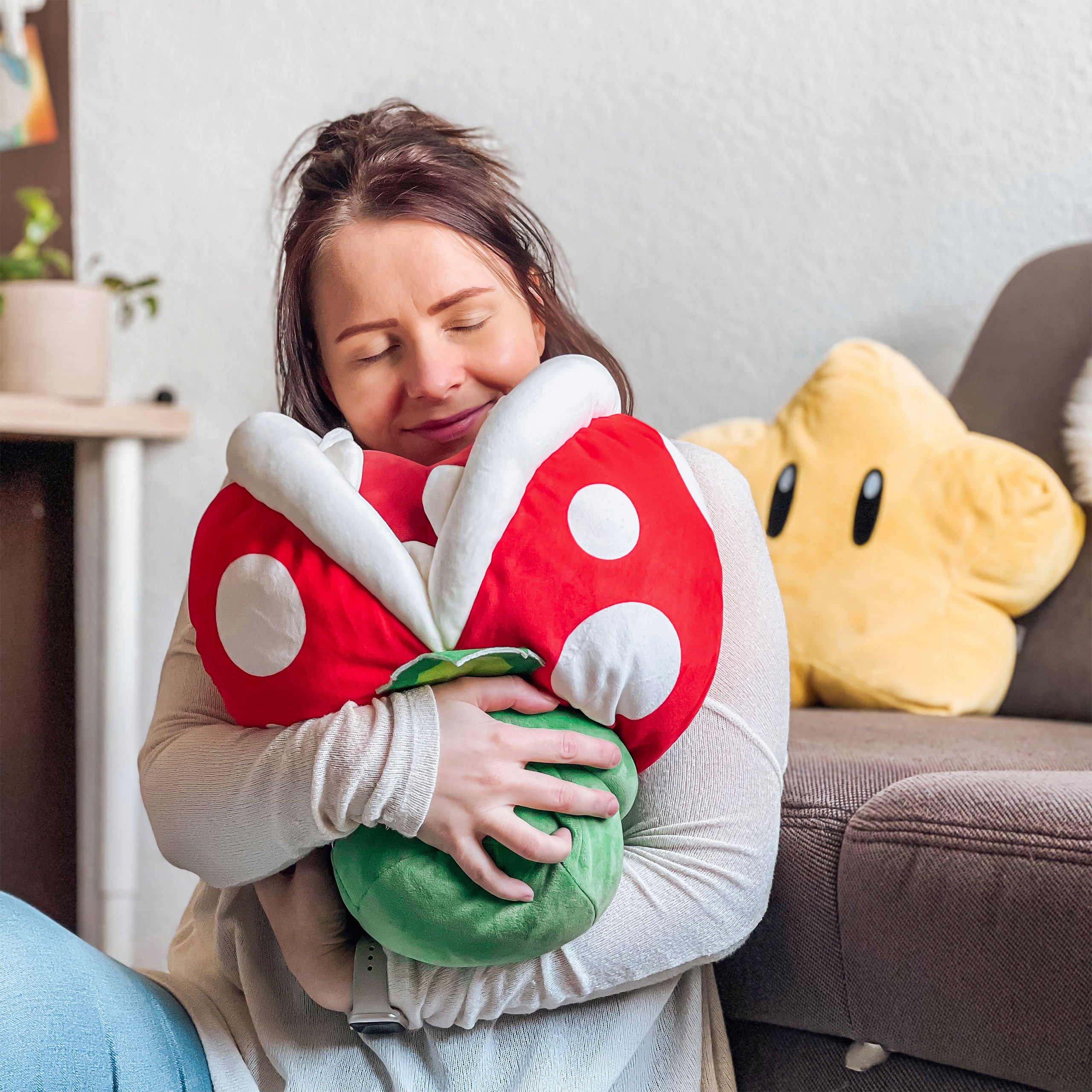 Zdjęcie produktu Super Mario - Pluszowa figurka Pirania-Roślina