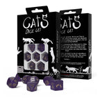 Zdjęcie produktu Cats - Purrito RPG Zestaw Kości 7-częściowy