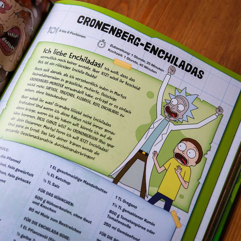 Zdjęcie produktu Rick and Morty - Oficjalna Książka Kucharska