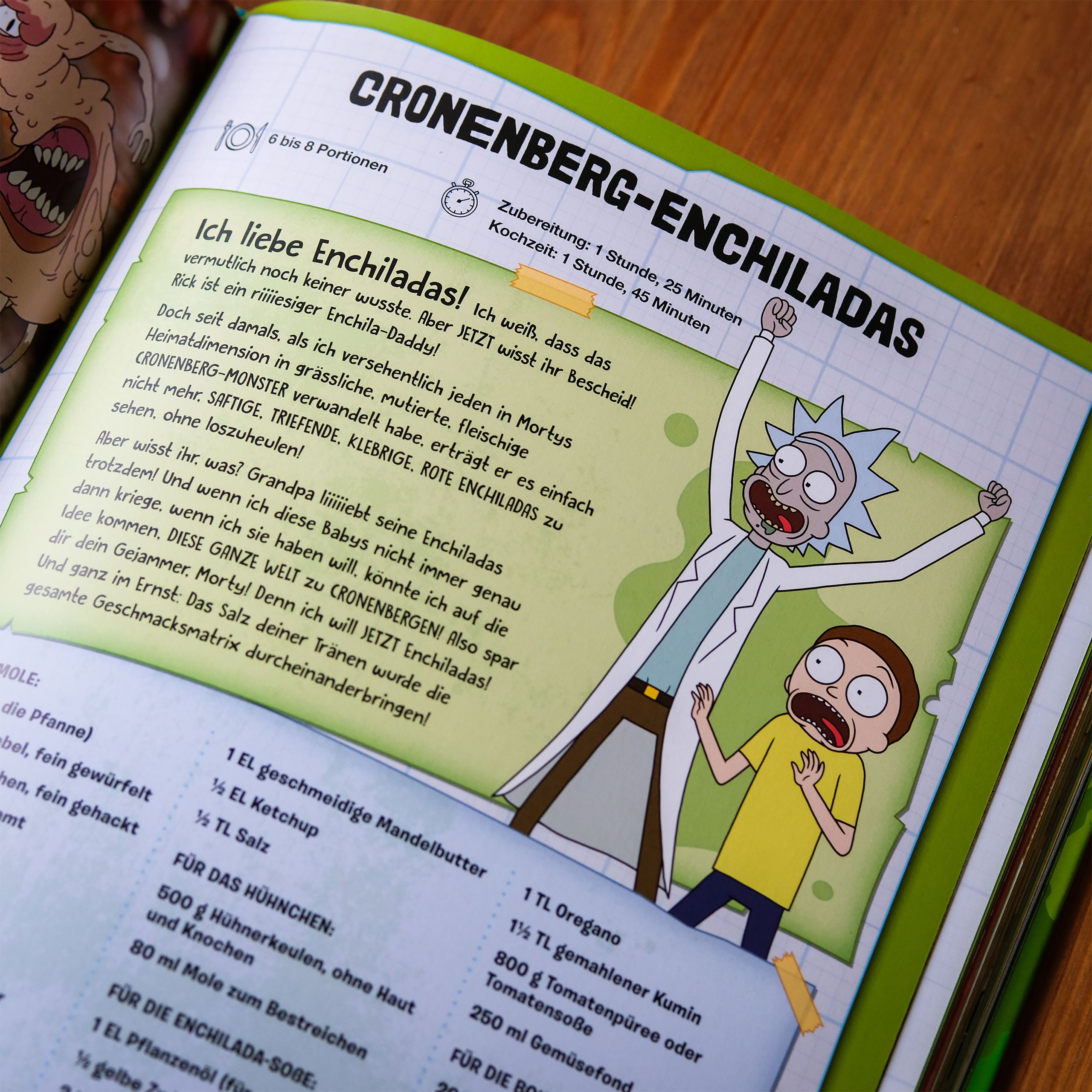Zdjęcie produktu Rick and Morty - Oficjalna Książka Kucharska