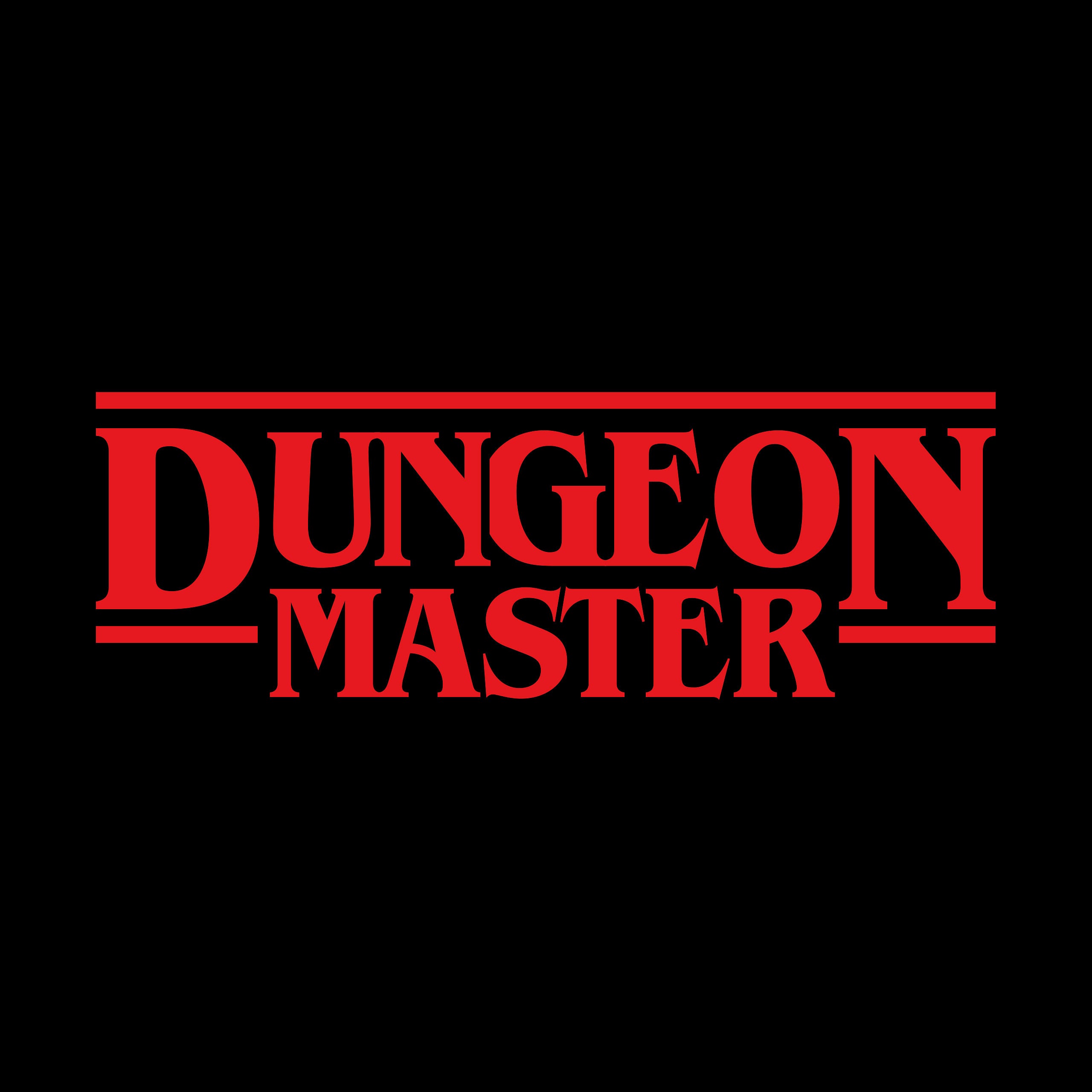 Zdjęcie produktu Koszulka Dungeon Master dla fanów Stranger Things czarna