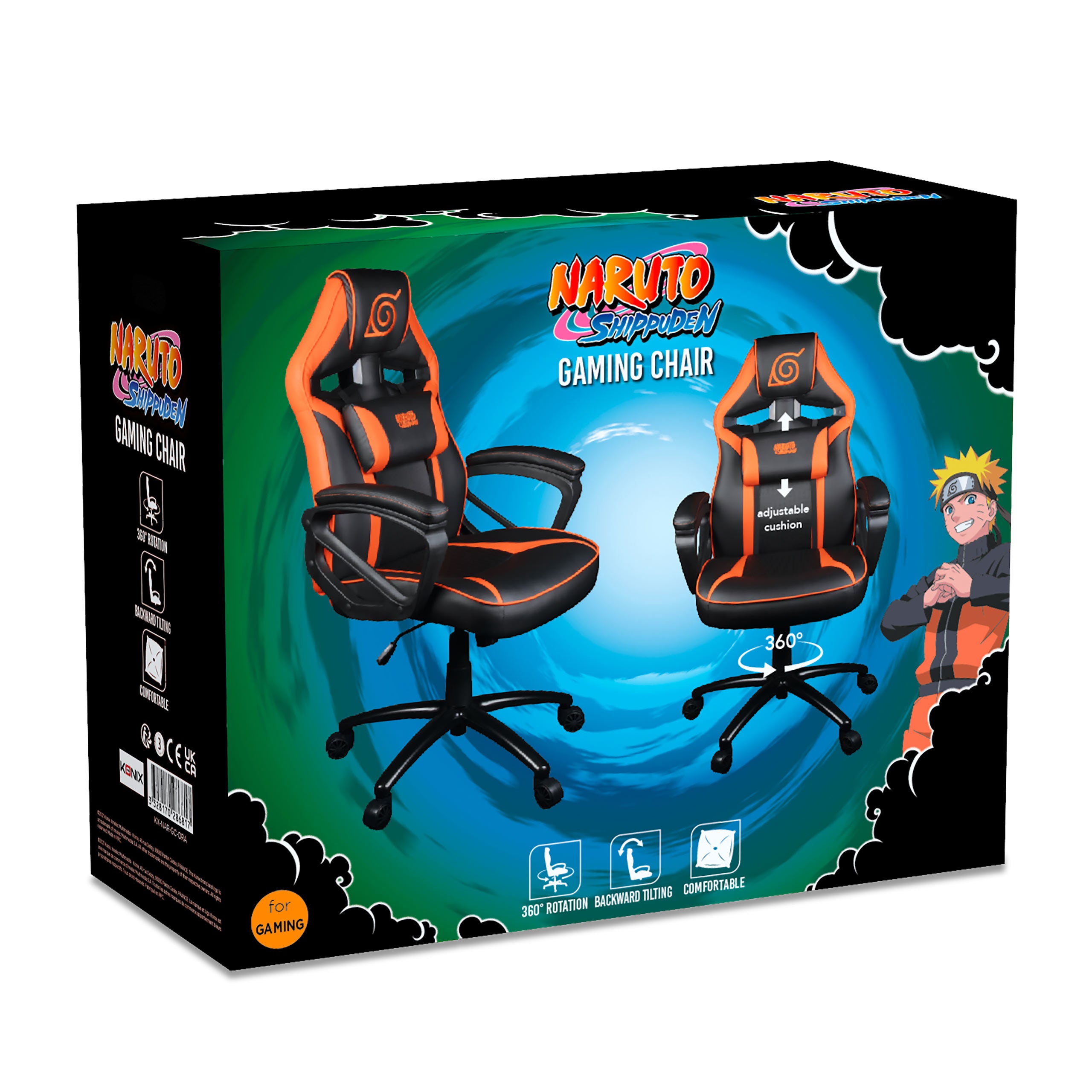 Zdjęcie produktu Naruto - Konoha Gaming Krzesło