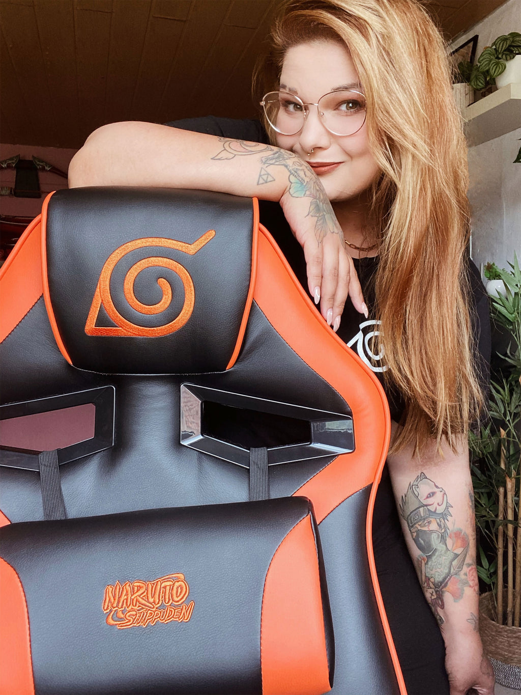 Zdjęcie produktu Naruto - Konoha Gaming Krzesło