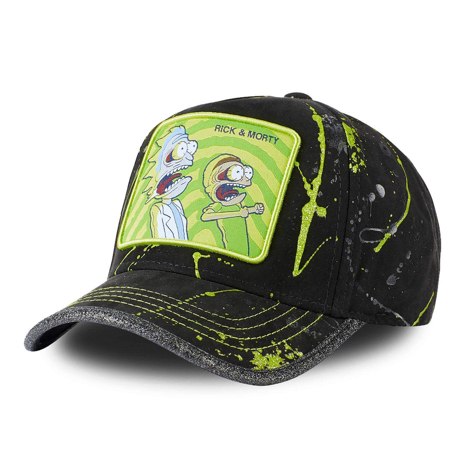 Zdjęcie produktu Rick and Morty - Portal Capslab Basecap czarna