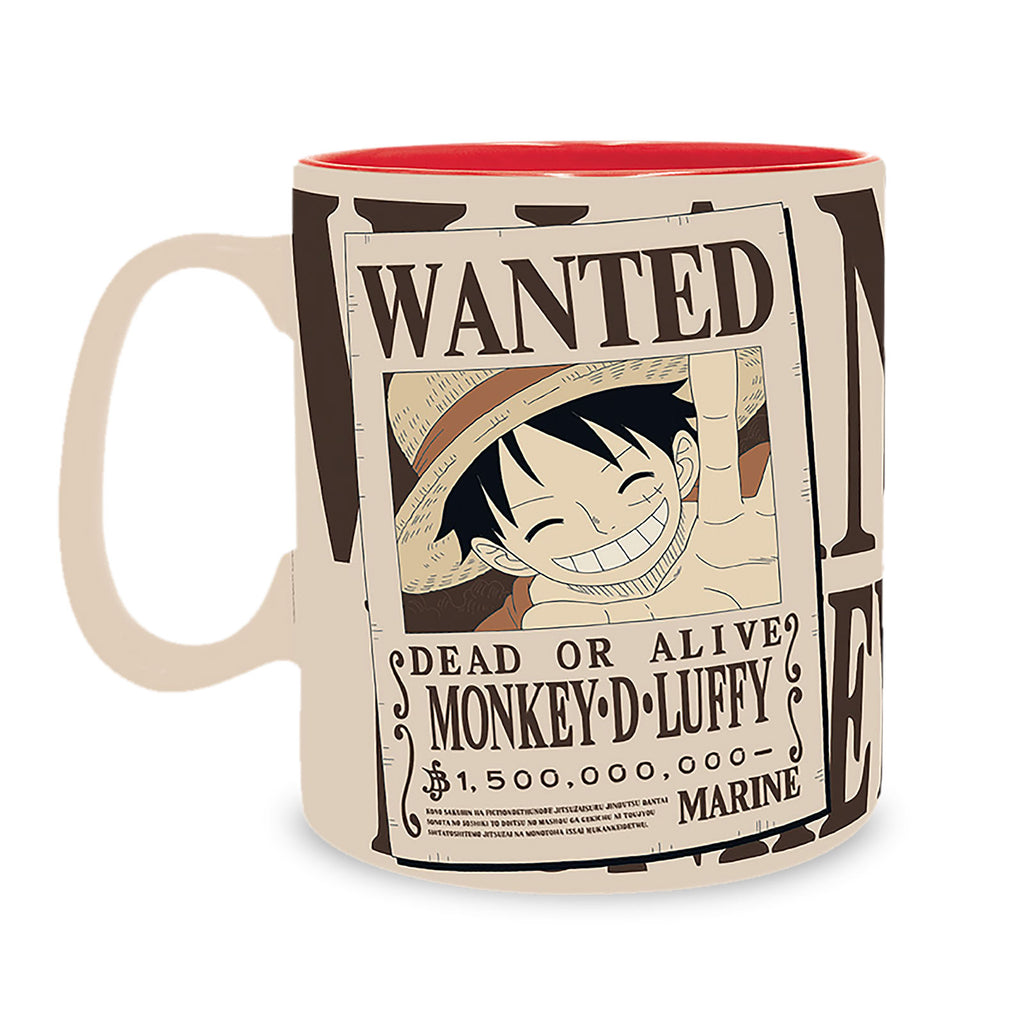 Zdjęcie produktu One Piece - Wanted D. Luffy Kubek