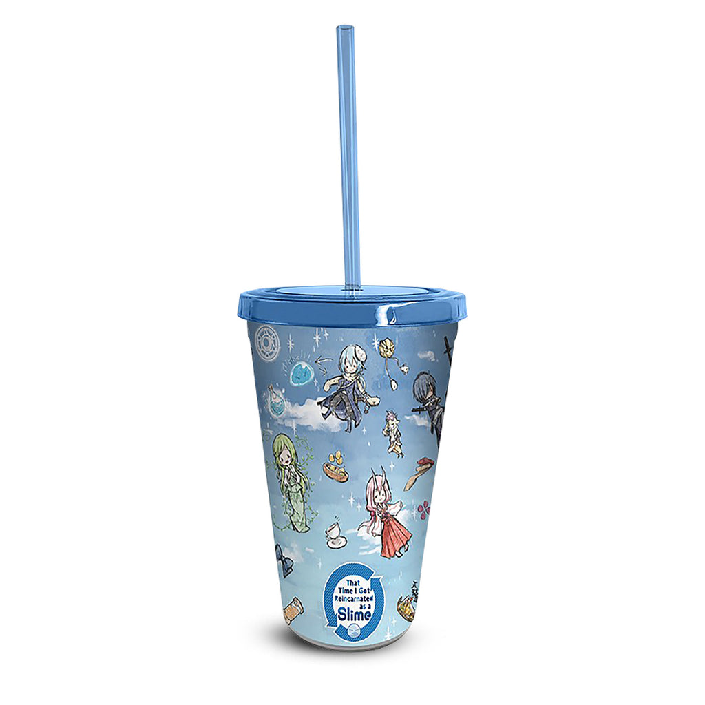 Zdjęcie produktu TenSura - Graffiti kubek do picia ze słomką