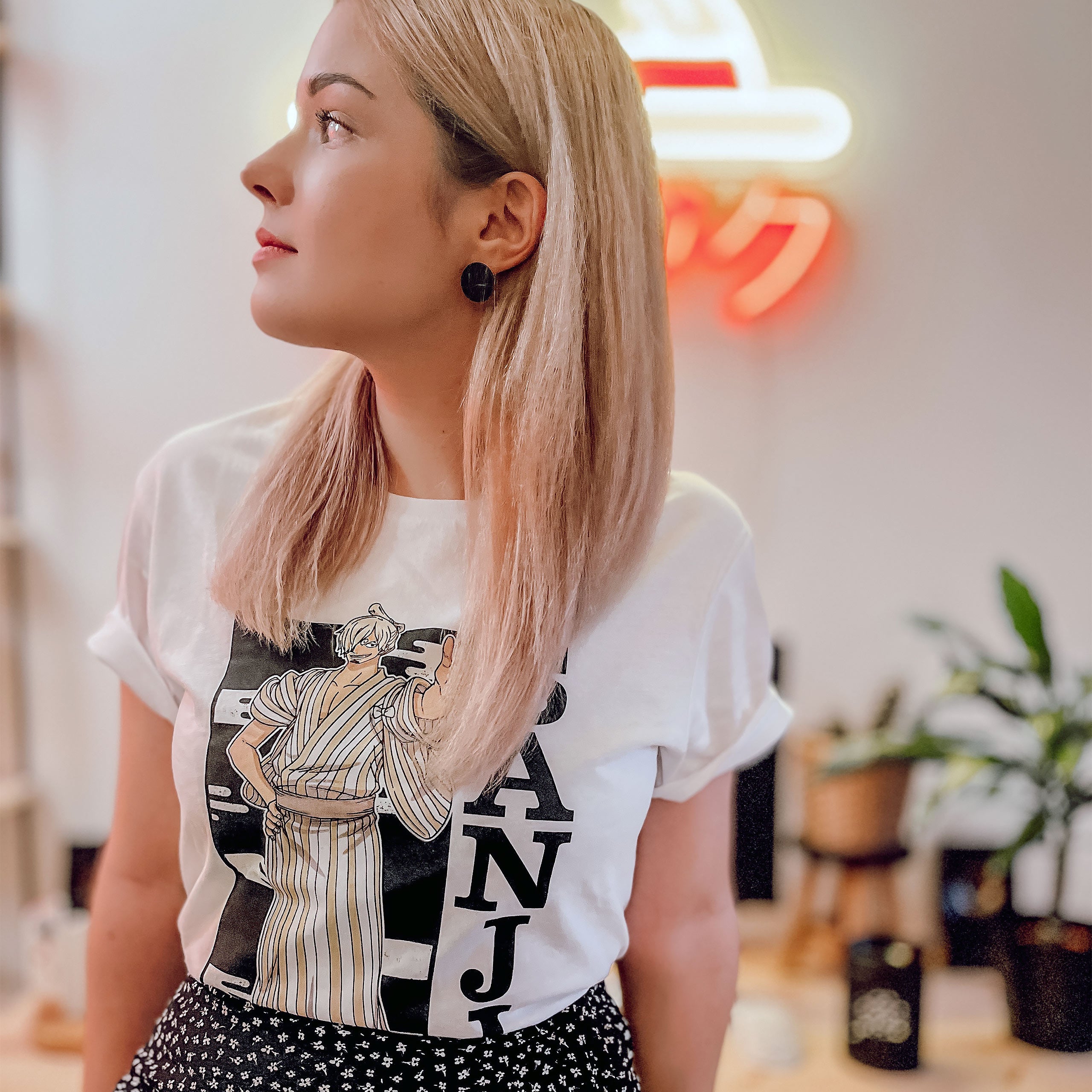 Zdjęcie produktu One Piece - Sanji T-Shirt biały