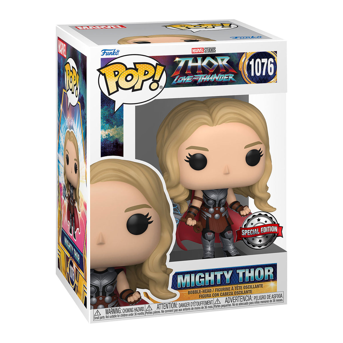 Zdjęcie produktu Thor: Miłość i Grom - Mighty Thor Figurka Funko Pop z ruchomą głową