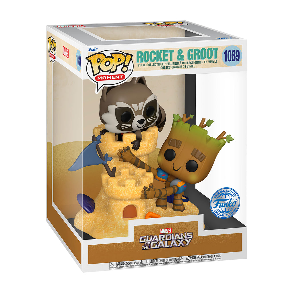 Zdjęcie produktu Strażnicy Galaktyki - Groot i Rocket Raccoon Funko Pop Figurka