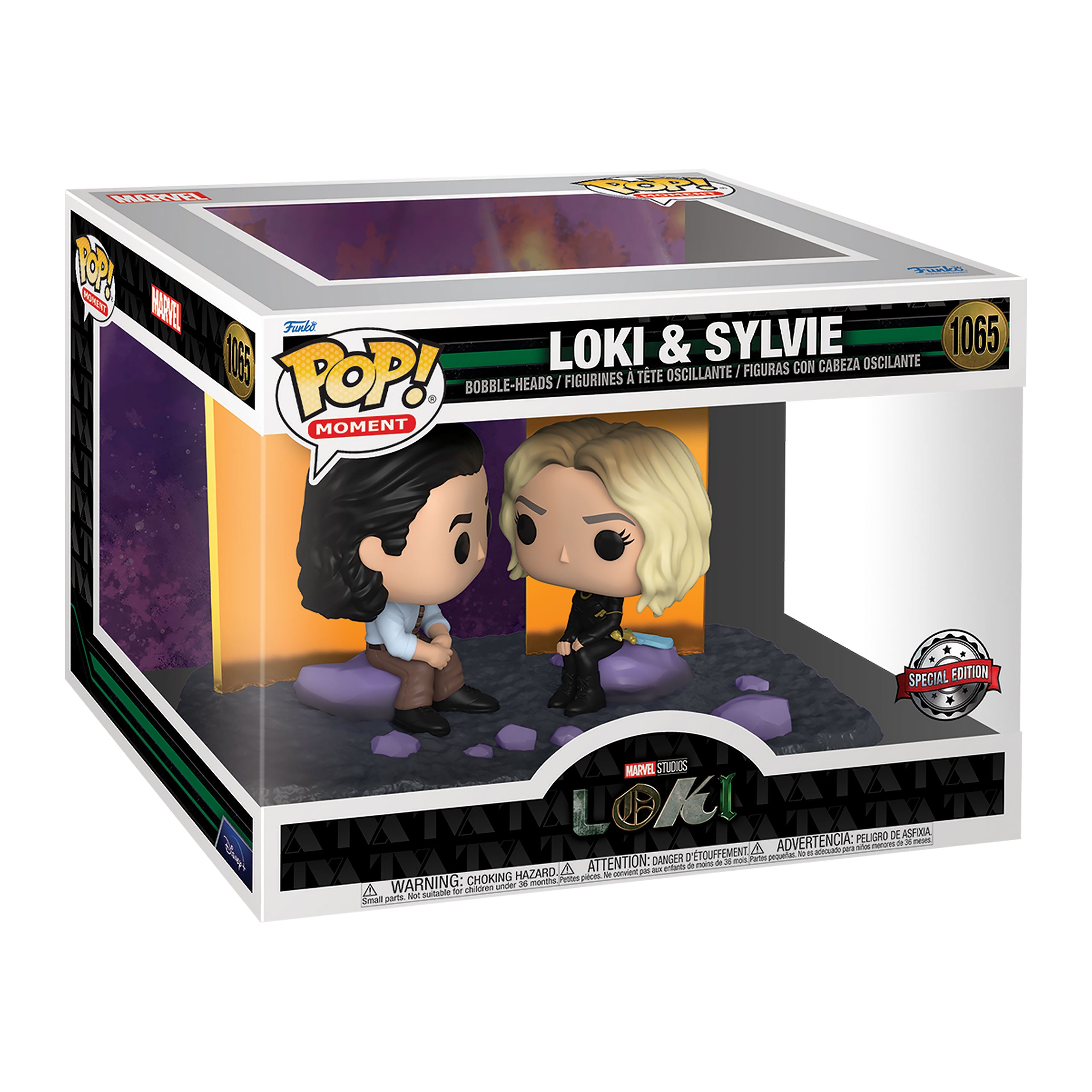 Product image Loki & Sylvie Funko Pop bobblehead figures