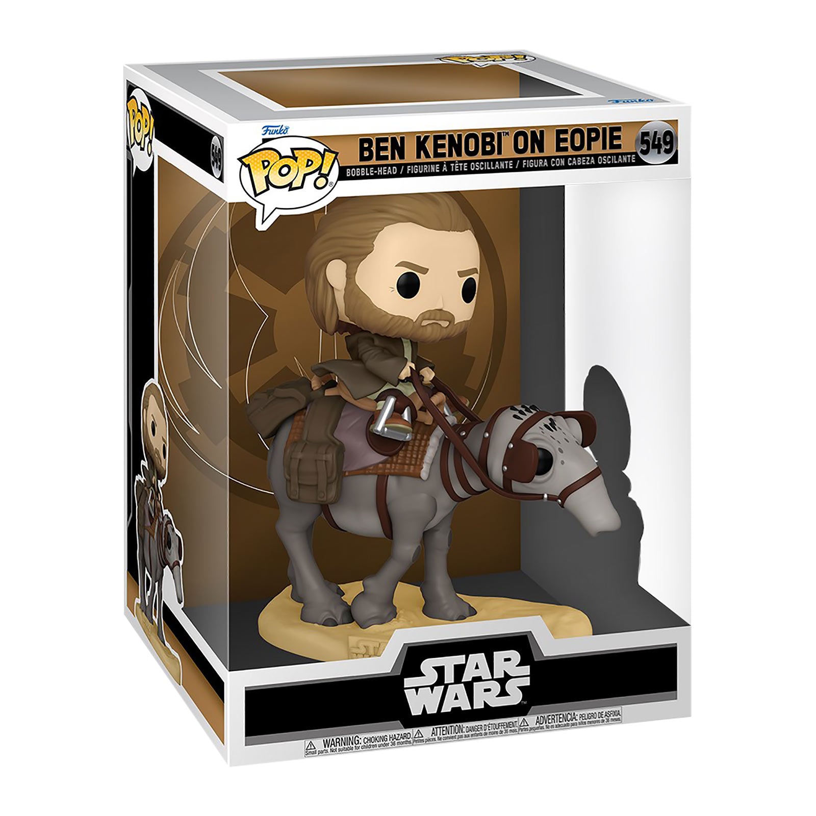 Zdjęcie produktu Star Wars - Obi-Wan na Eopie Funko Pop Figurka z kiwającą głową 17 cm