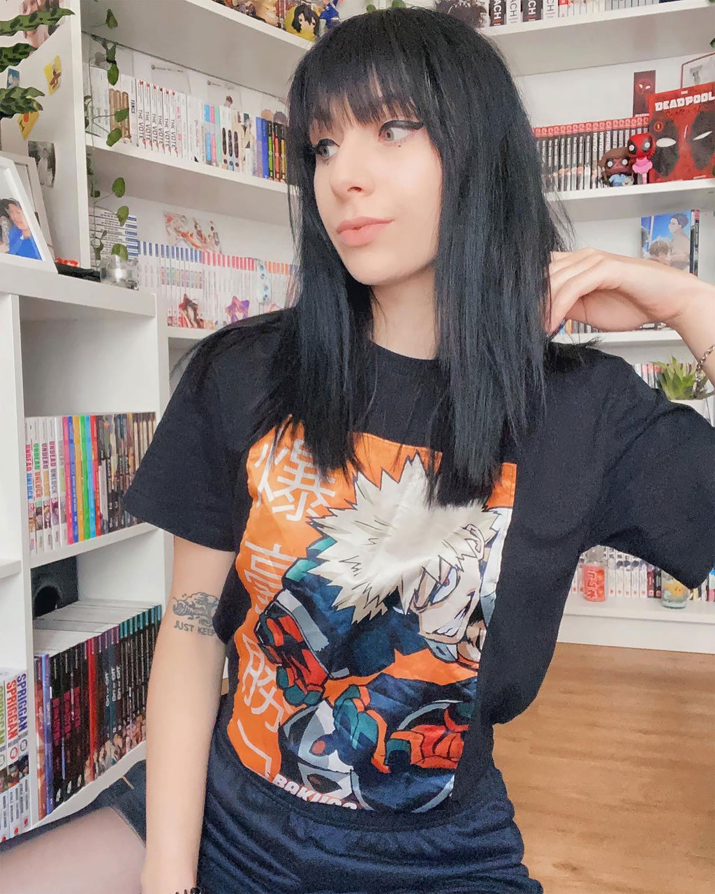Zdjęcie produktu My Hero Academia - Bakugo Katsuki T-Shirt czarne