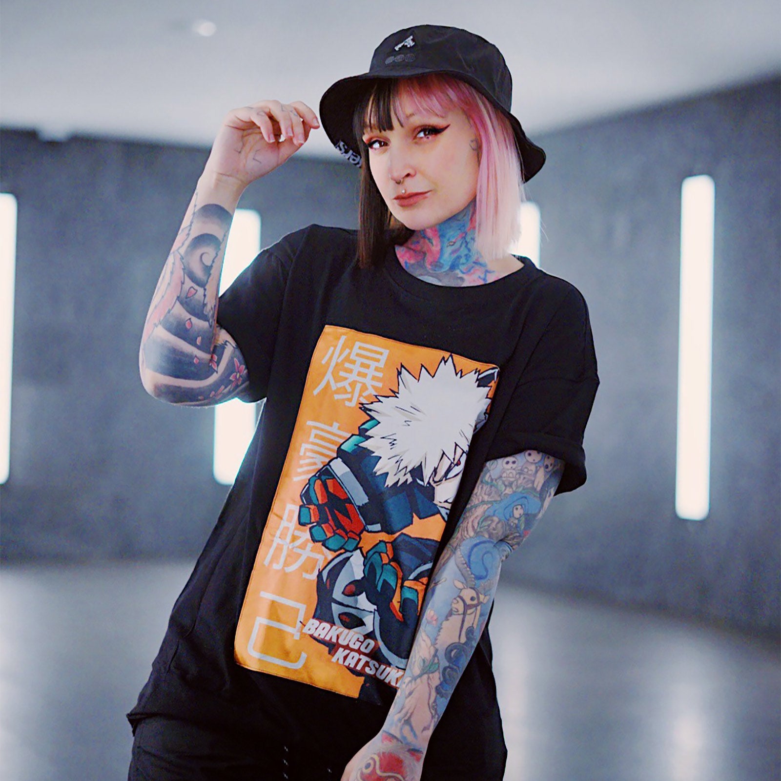 Zdjęcie produktu My Hero Academia - Bakugo Katsuki T-Shirt czarne