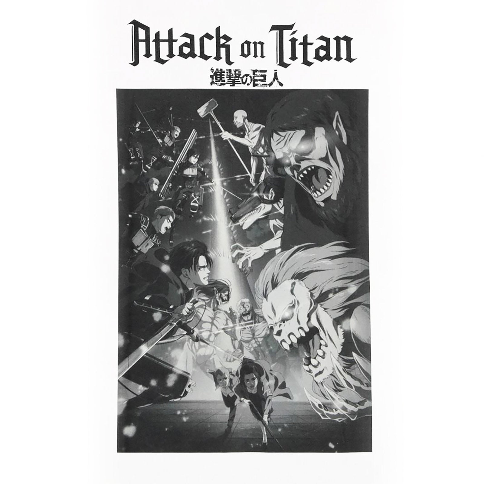Product image Attack on Titan - Season 4 Poster T-Shirt white