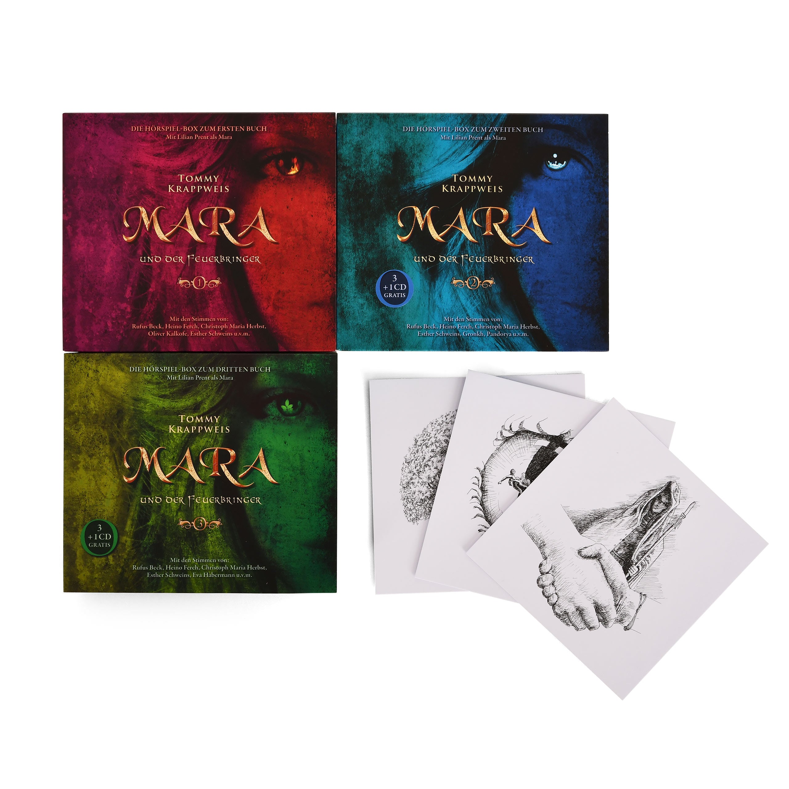 Product image Mara and the Firebringer - Complete Box - Episodes 1-11 with Illustrations