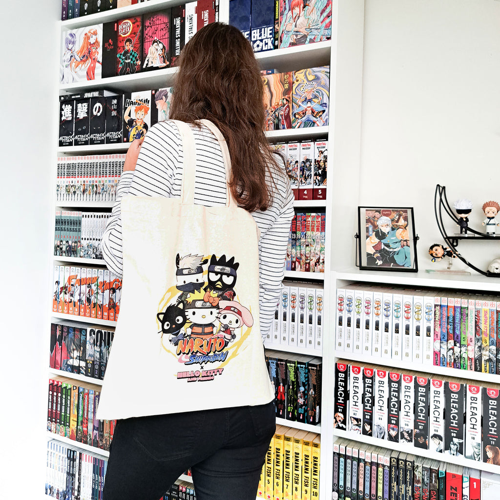 Zdjęcie produktu Naruto Shippuden x Hello Kitty and Friends Torba bawełniana