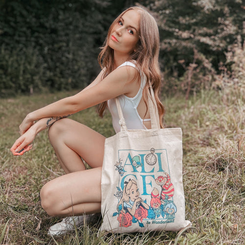 Zdjęcie produktu Alicja w Krainie Czarów - Torba bawełniana