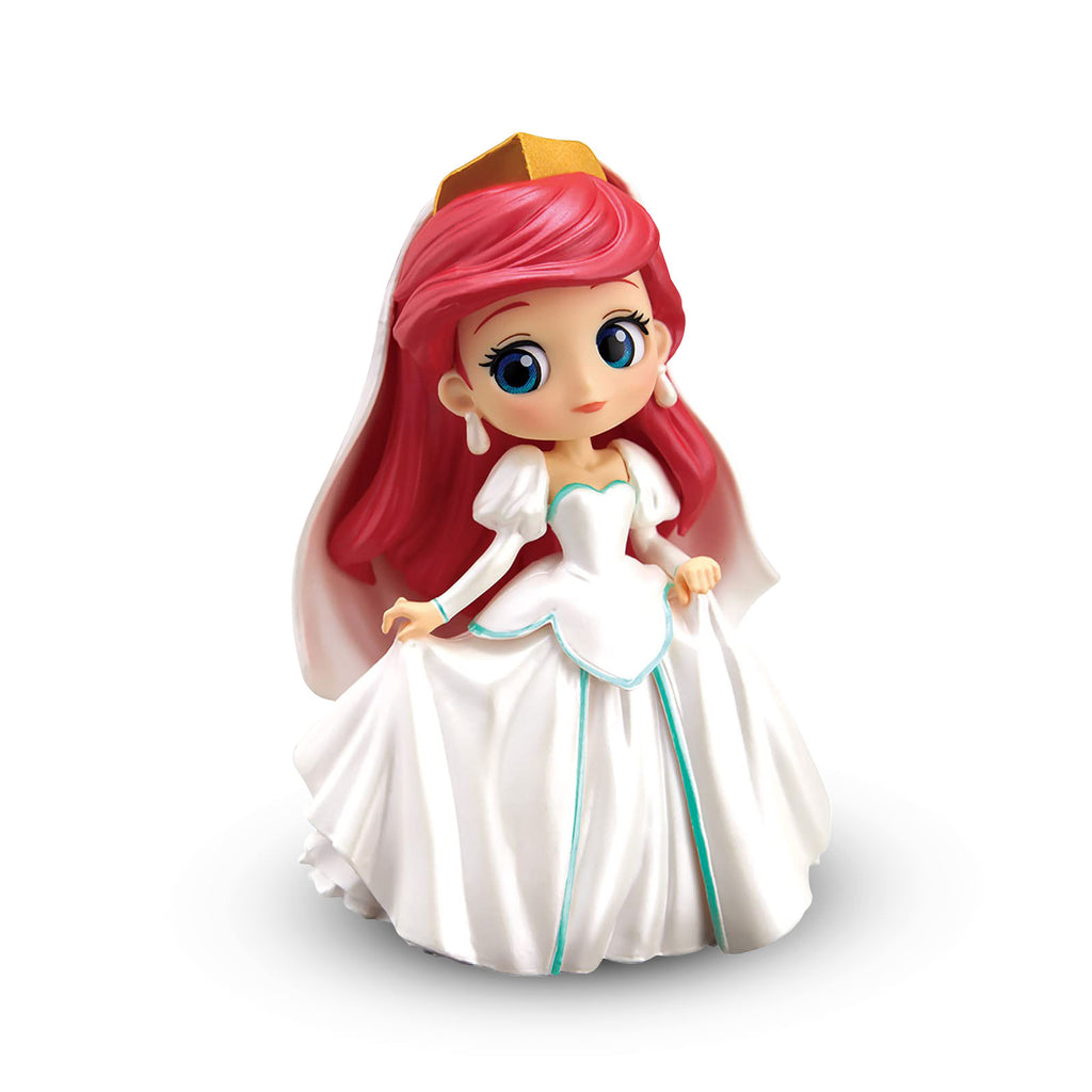 Zdjęcie produktu Arielka - Mała Syrenka w białej sukni Q Posket Figur 7 cm Wersja E