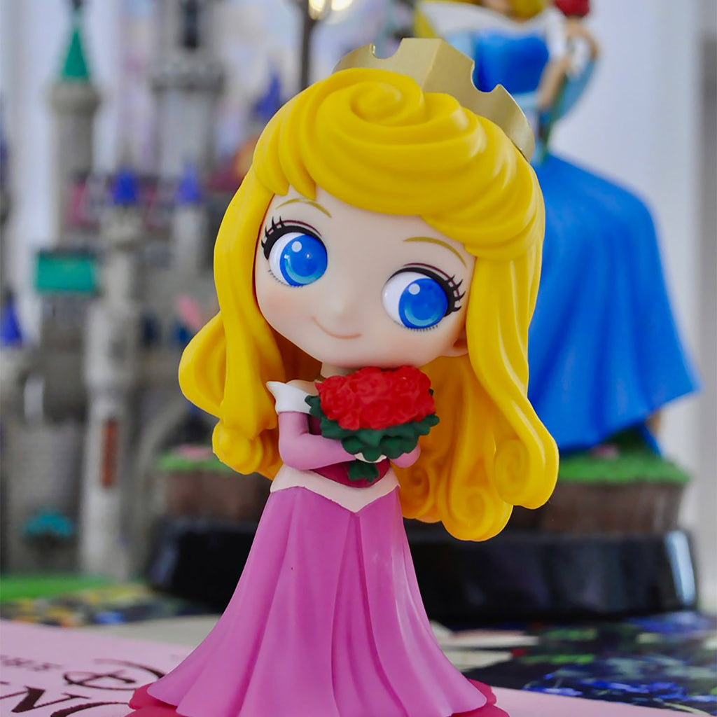 Zdjęcie produktu Śpiąca Królewna - Księżniczka Aurora Q Posket Figurka Wersja A