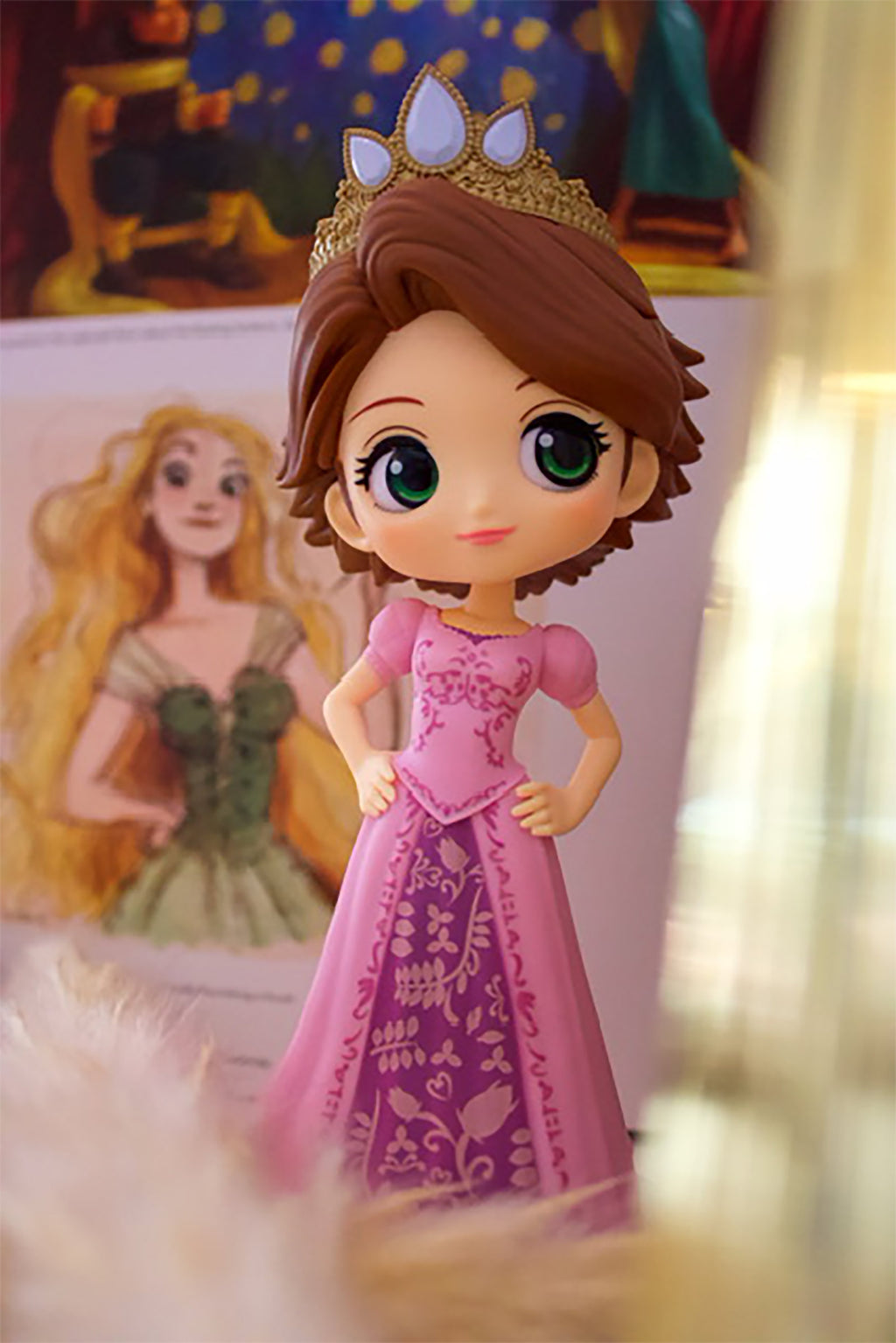 Zdjęcie produktu Figurka Rapunzel Q Posket Wersja B