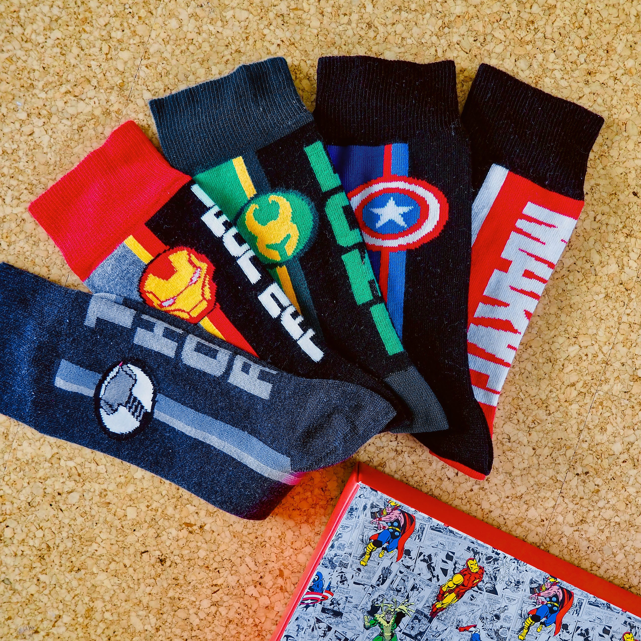 Product image Marvel Avengers Socks 5-Pack Set