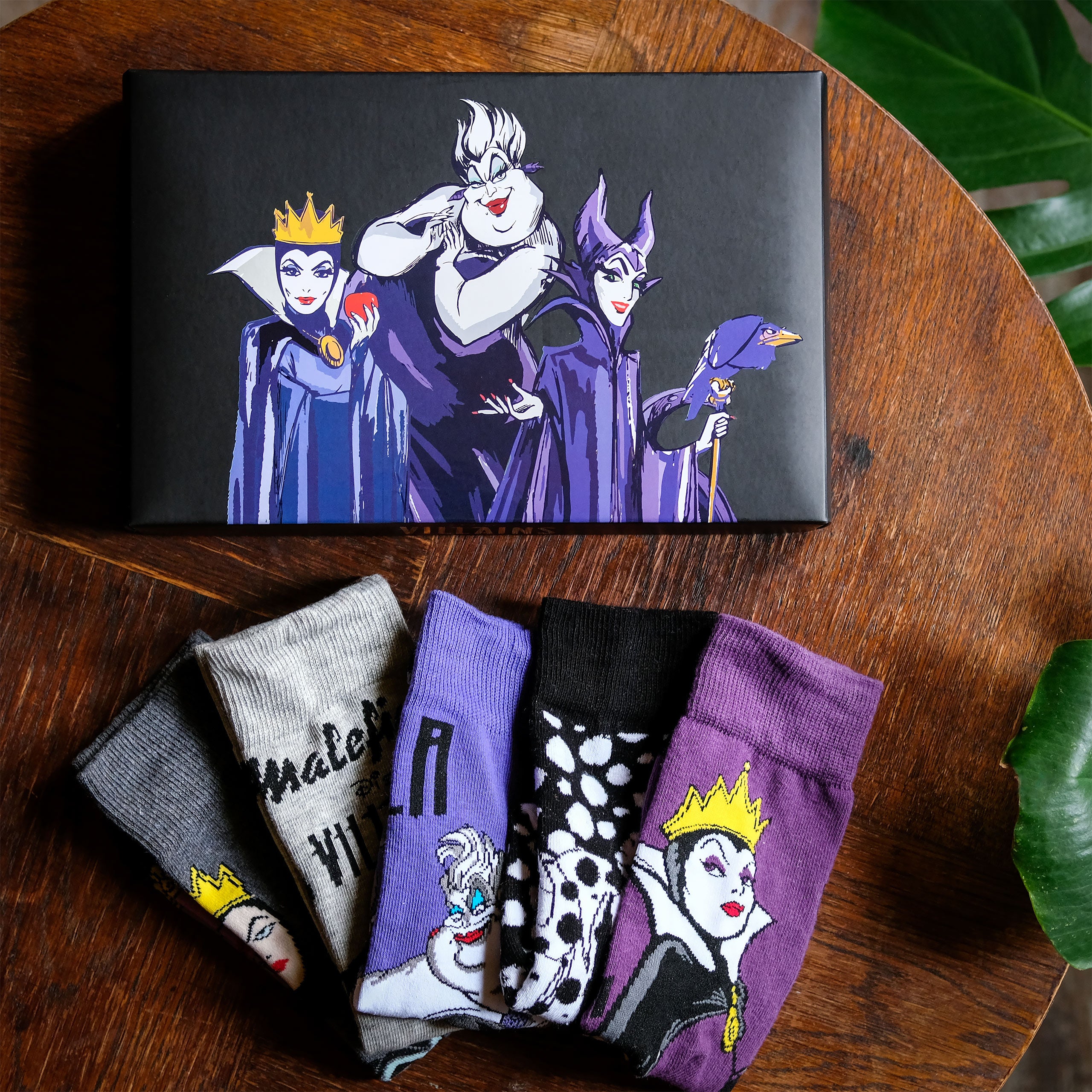 Zdjęcie produktu Skarpetki Disney Villains Zestaw 5 Par