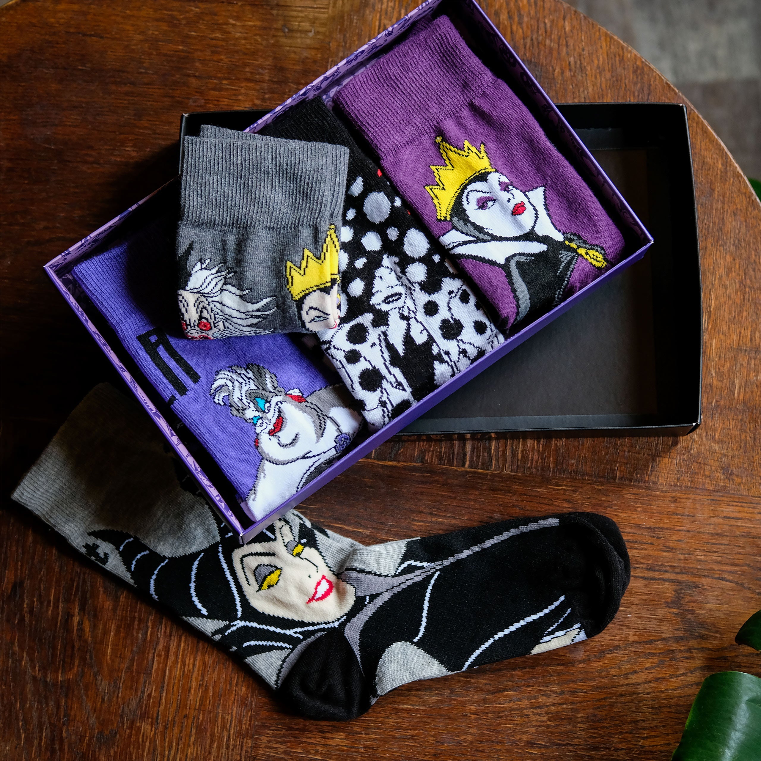 Zdjęcie produktu Skarpetki Disney Villains Zestaw 5 Par