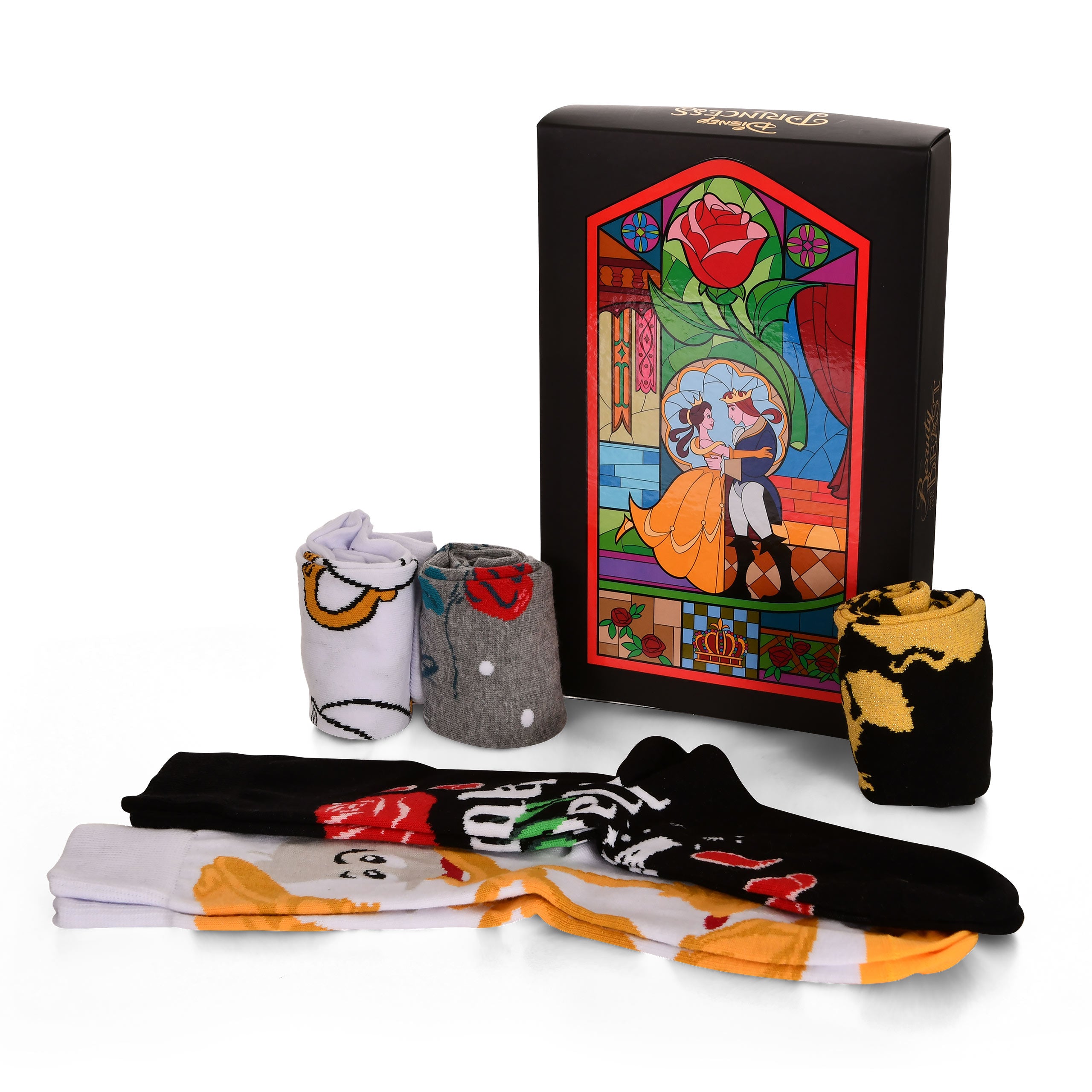 Product image Beauty and the Beast Socks 5-piece set
