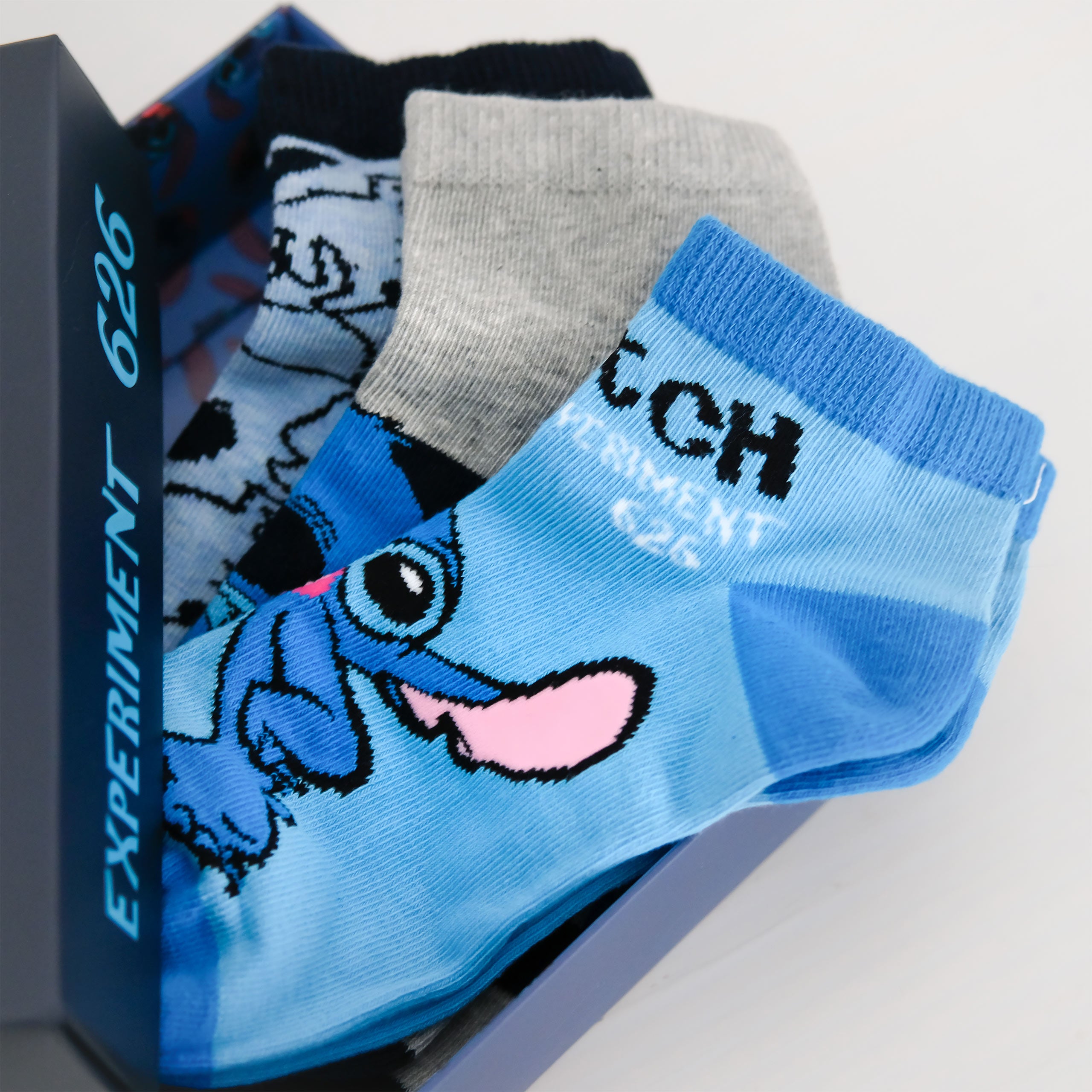 Zdjęcie produktu Lilo & Stitch Sneaker Skarpetki Zestaw 3 Par