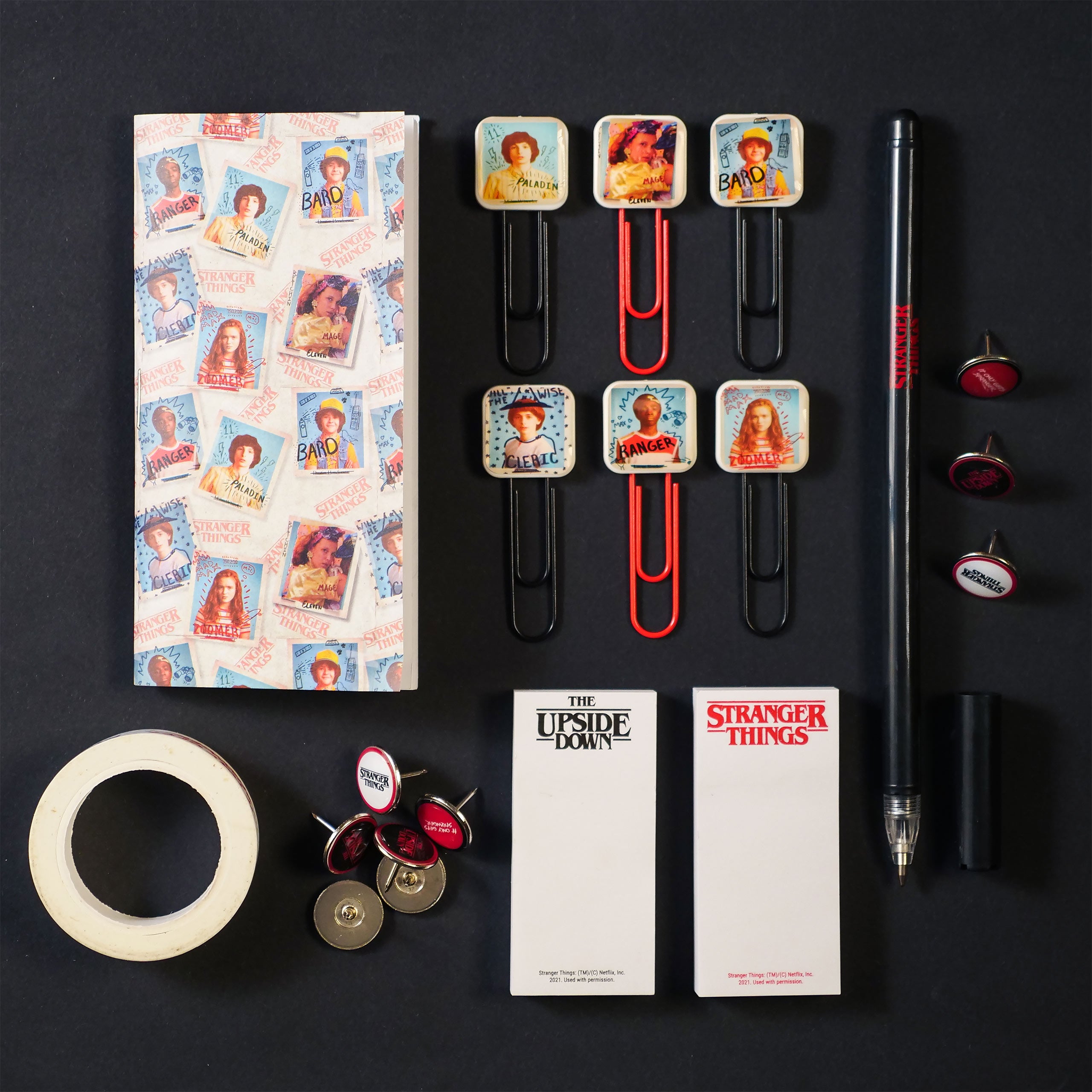 Product image Stranger Things - Characters Stationery Set